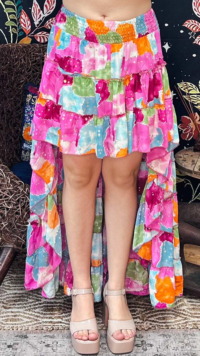 Mar High-Low Skirt