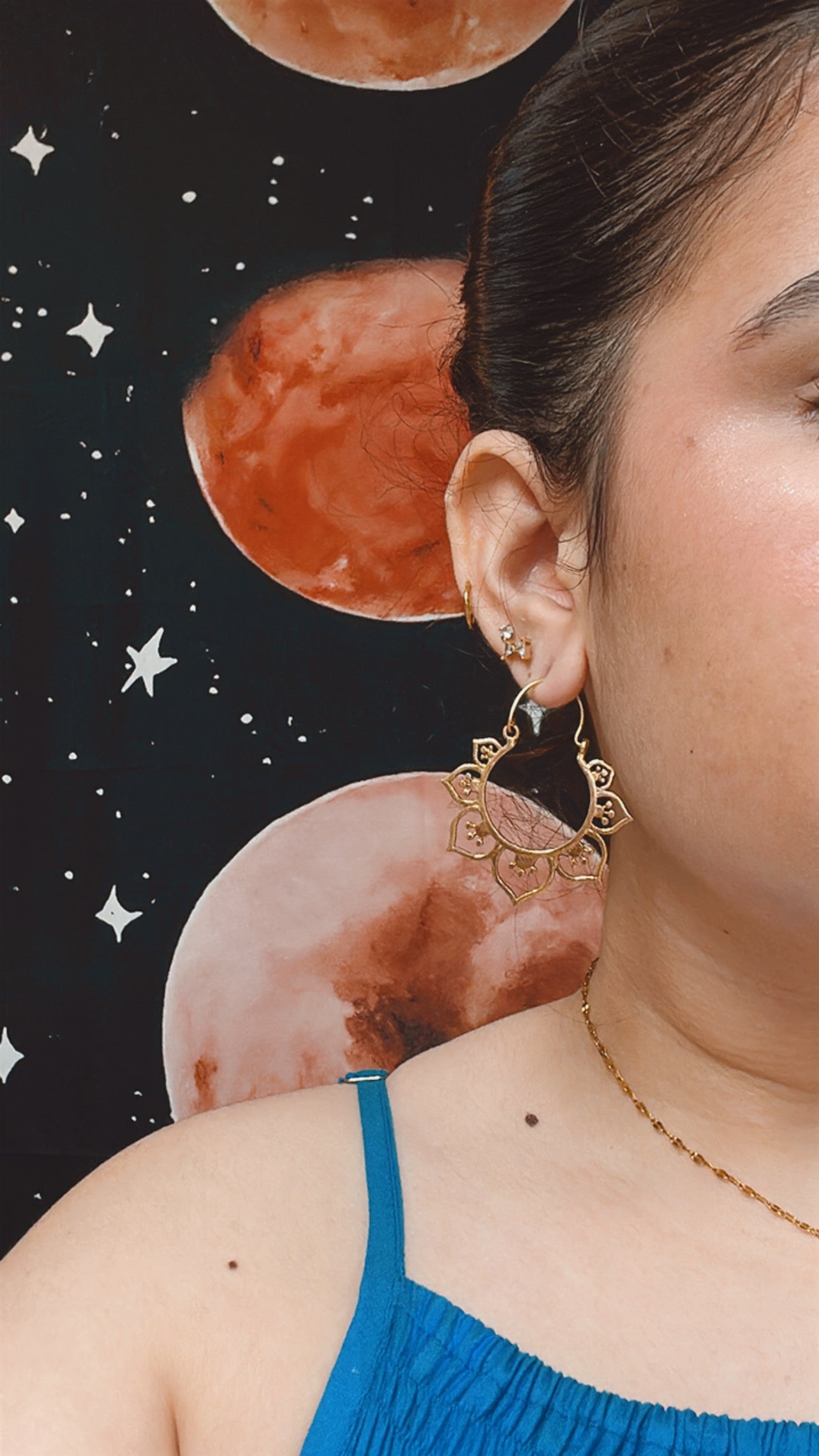 Brass Earrings