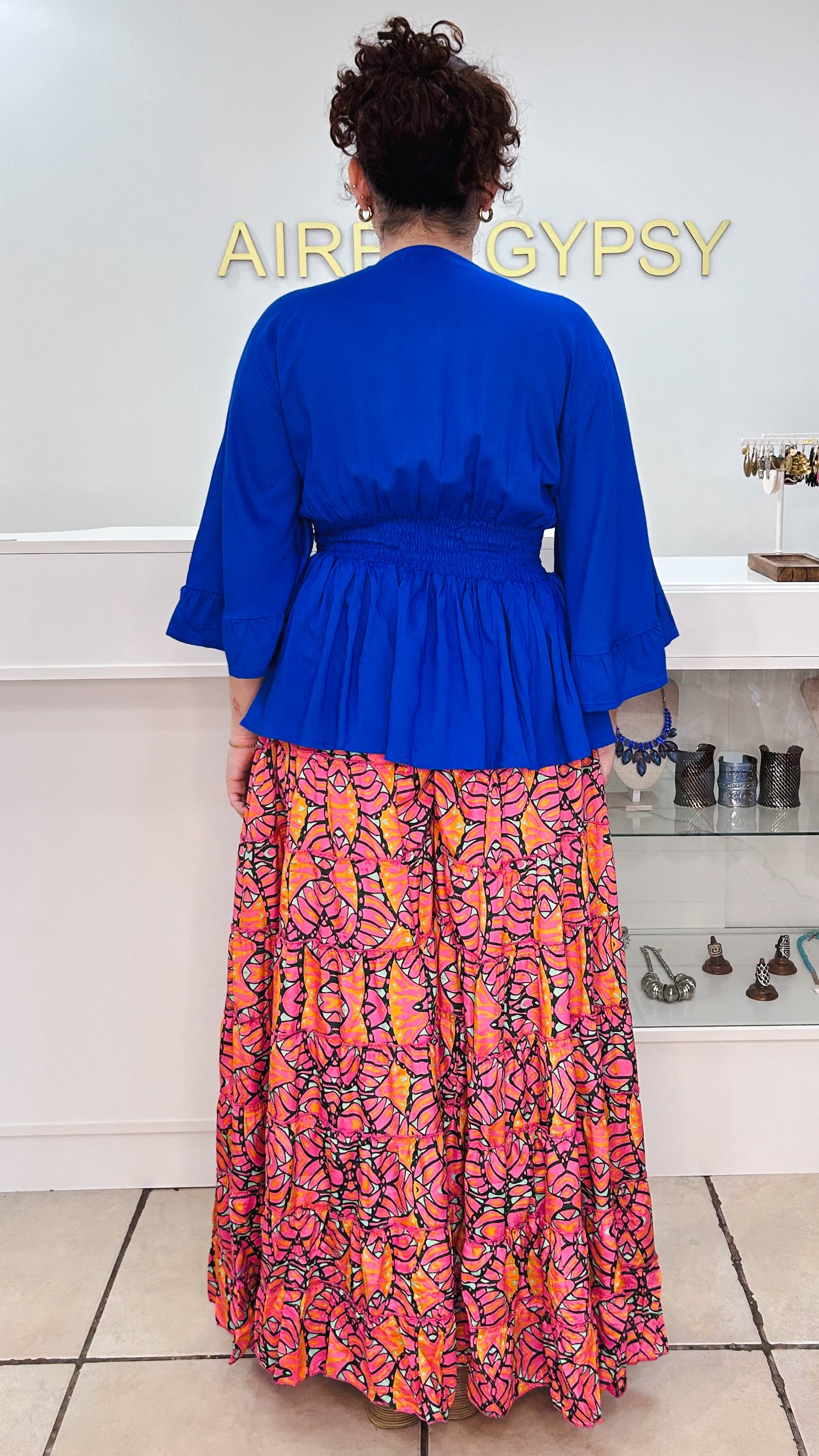 Nomad Top- Royal Blue