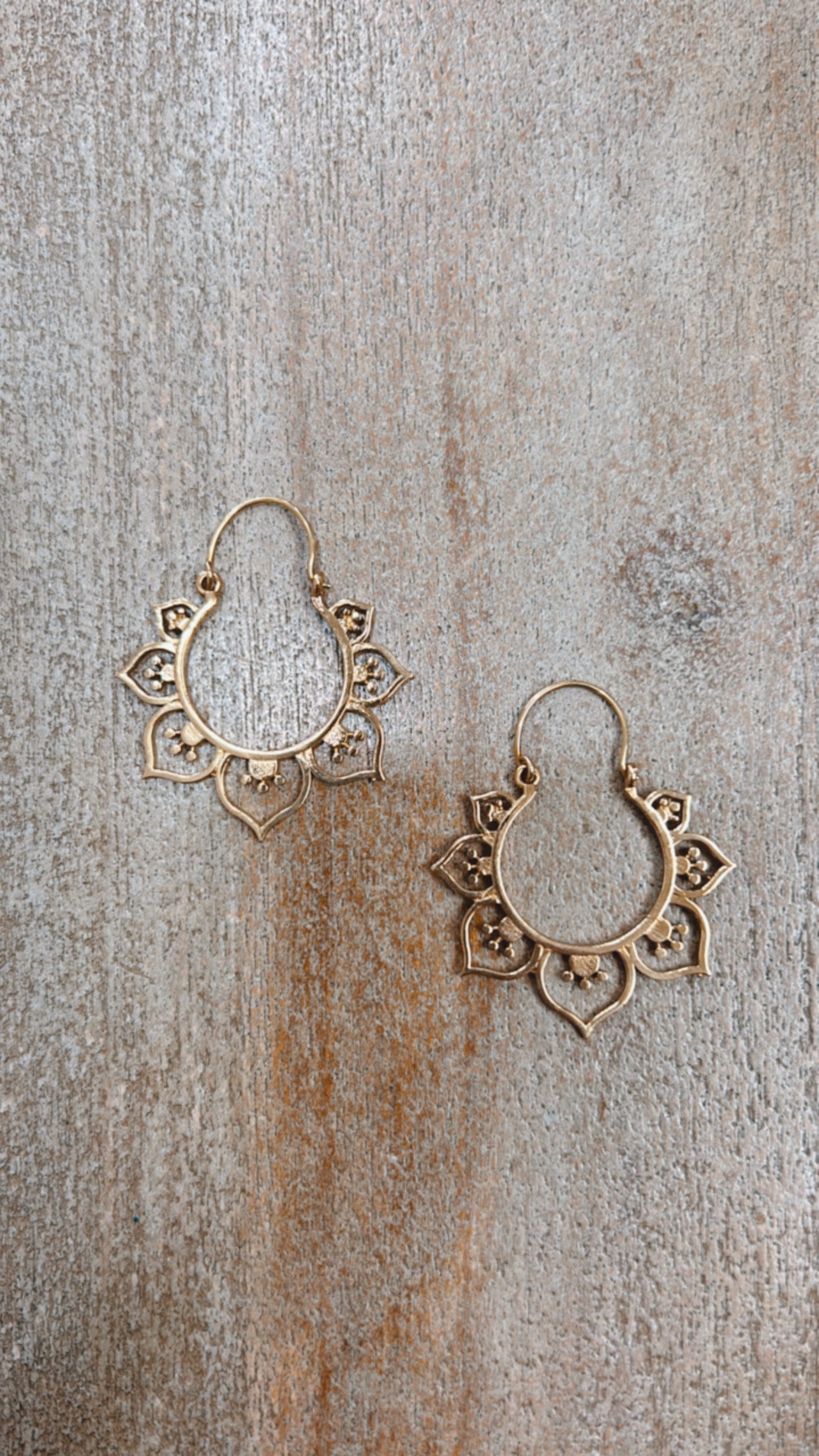 Brass Earrings