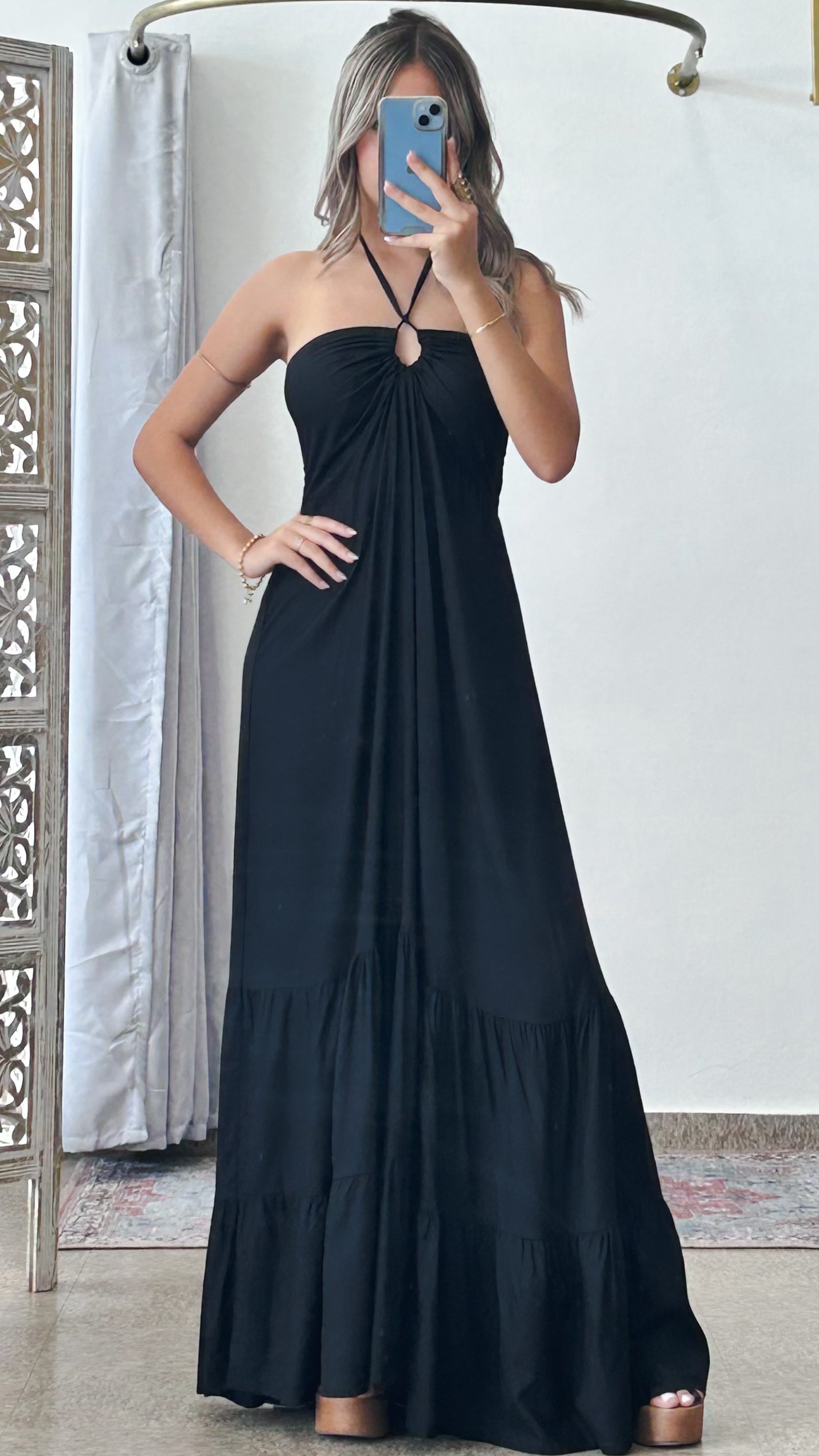 Valeska Dress-Black