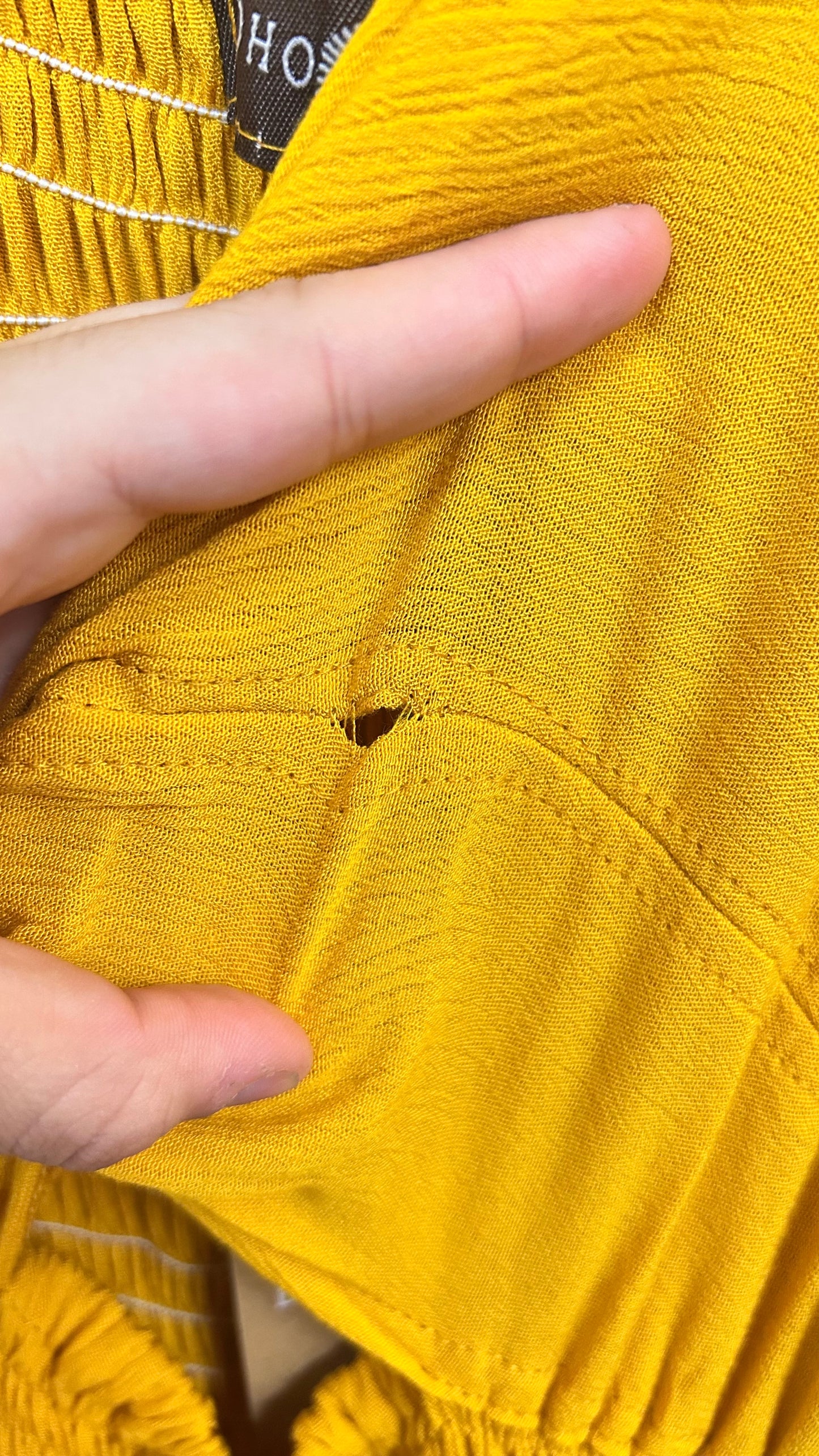 Damage Bohemo Dress-Yellow