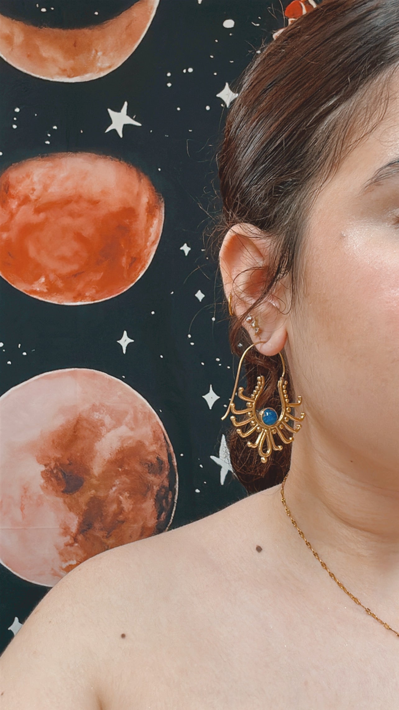 Brass Earrings