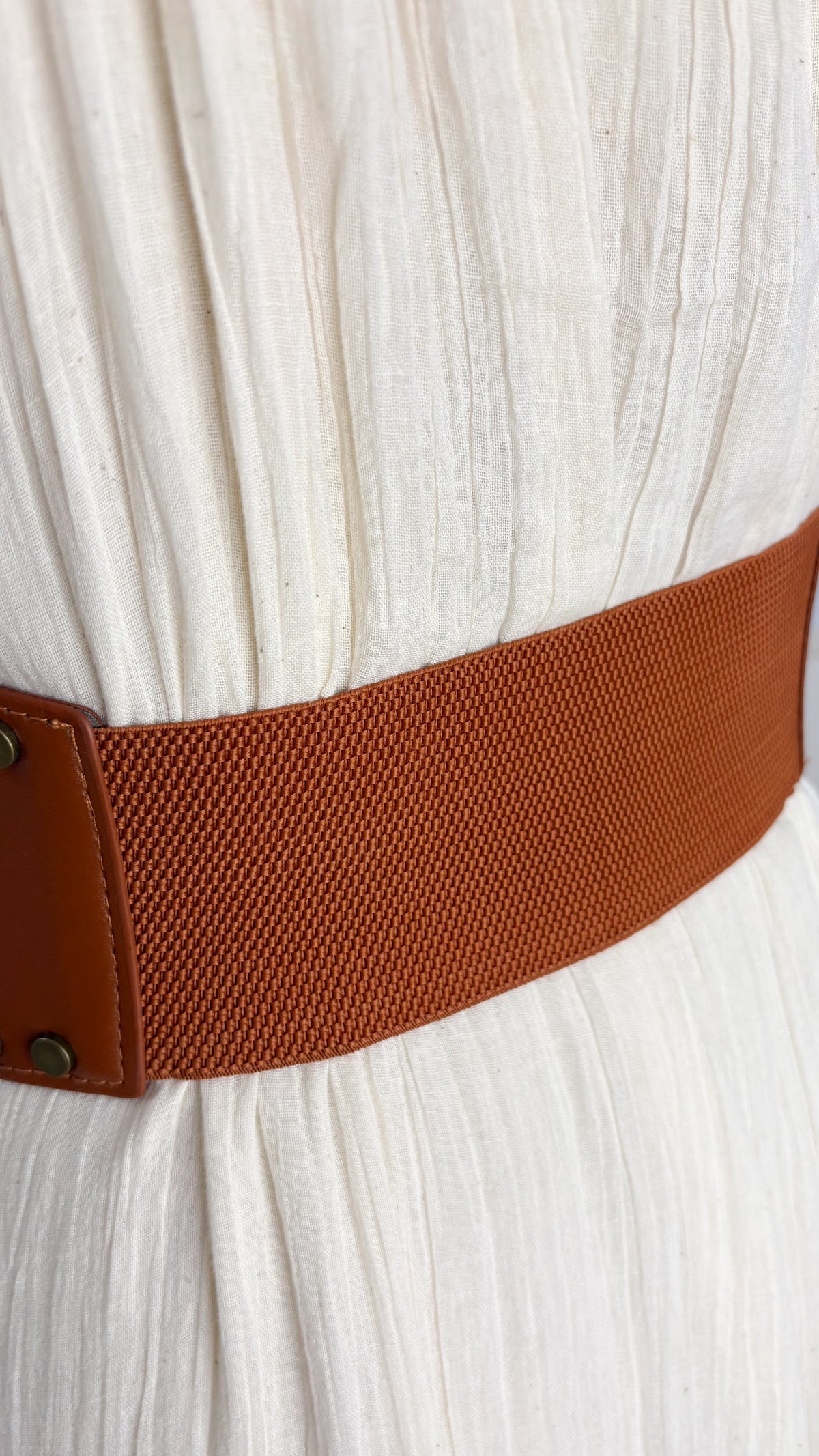 Peru Studded Double-Buckle Belt