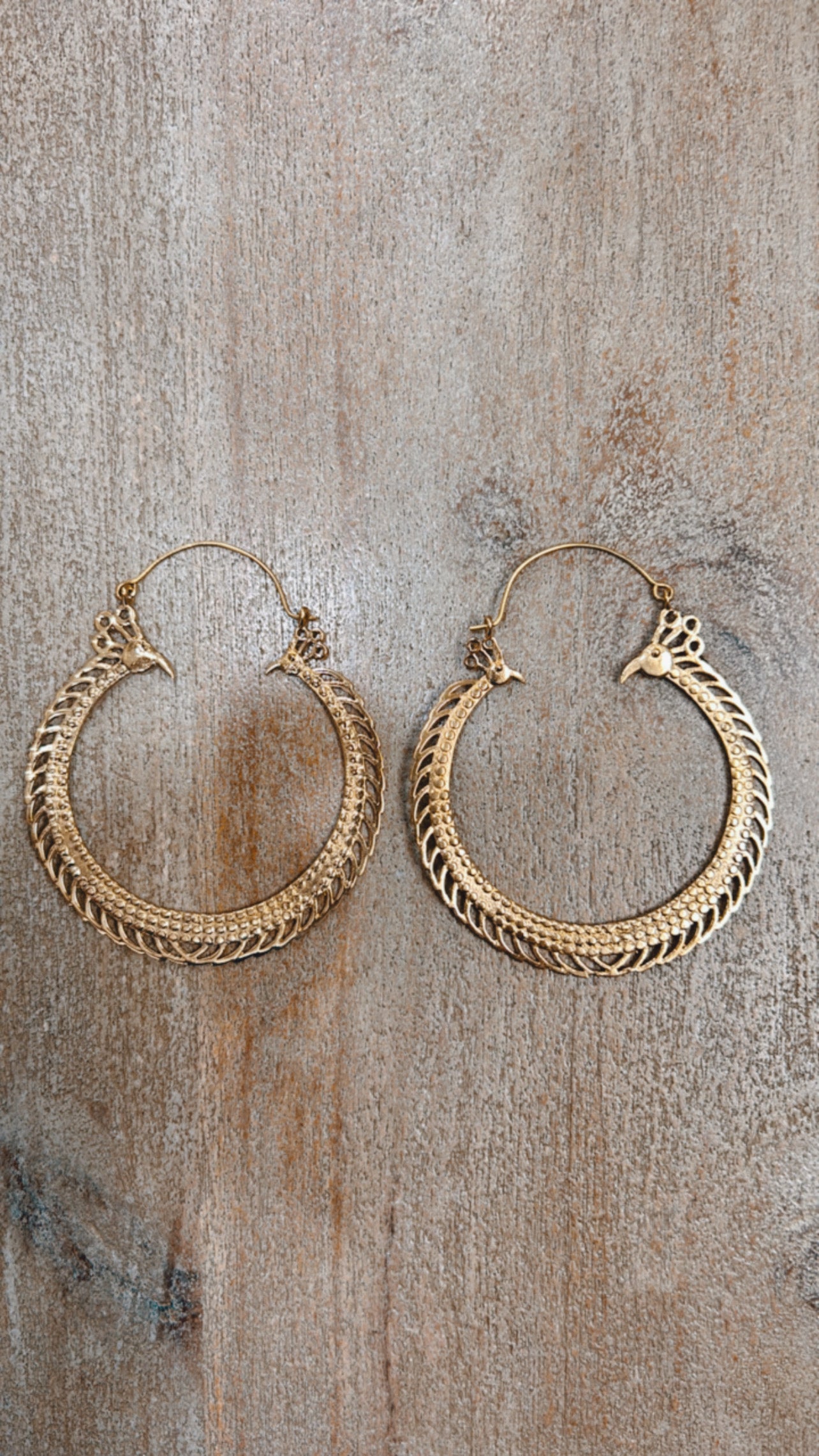 Brass Earrings