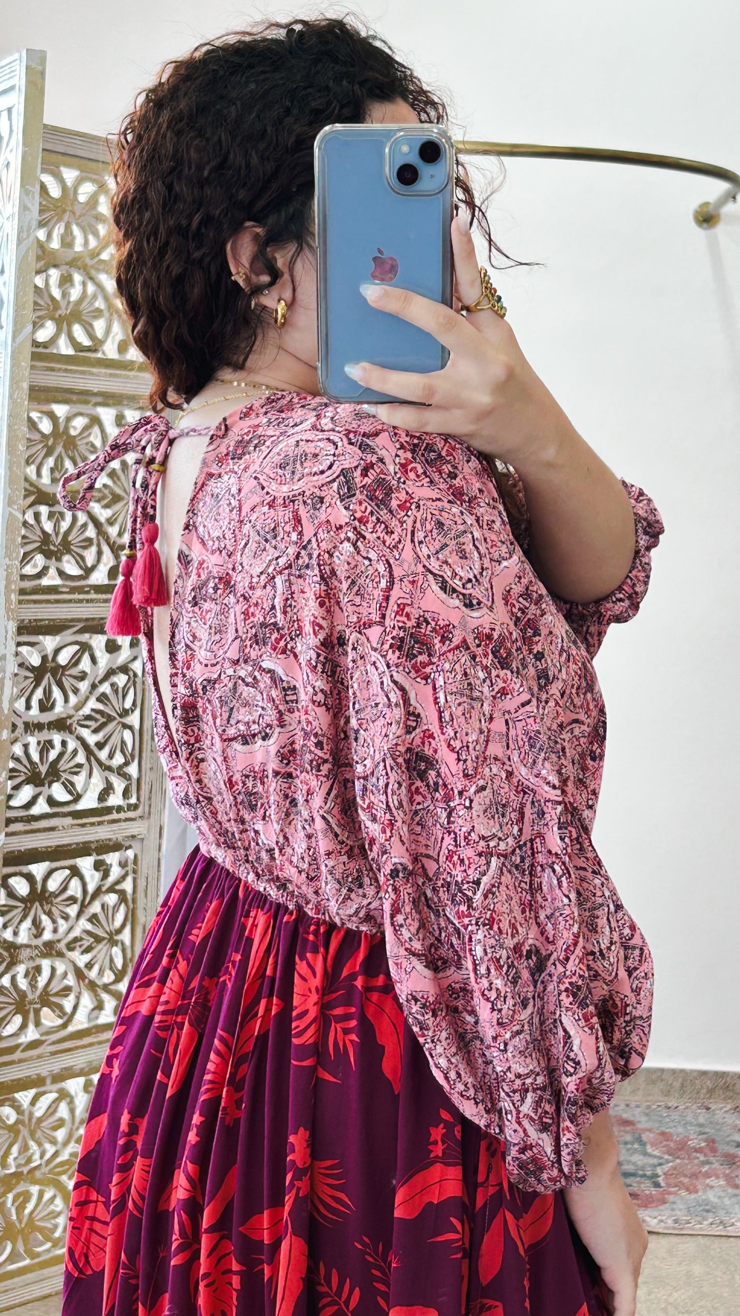 Nelly Patchwork Maxi Dress