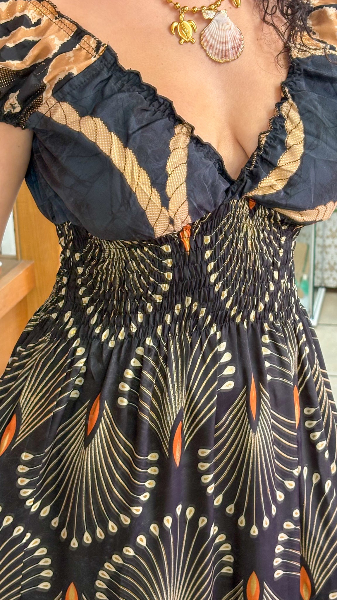 Peasant Patchwork Dress