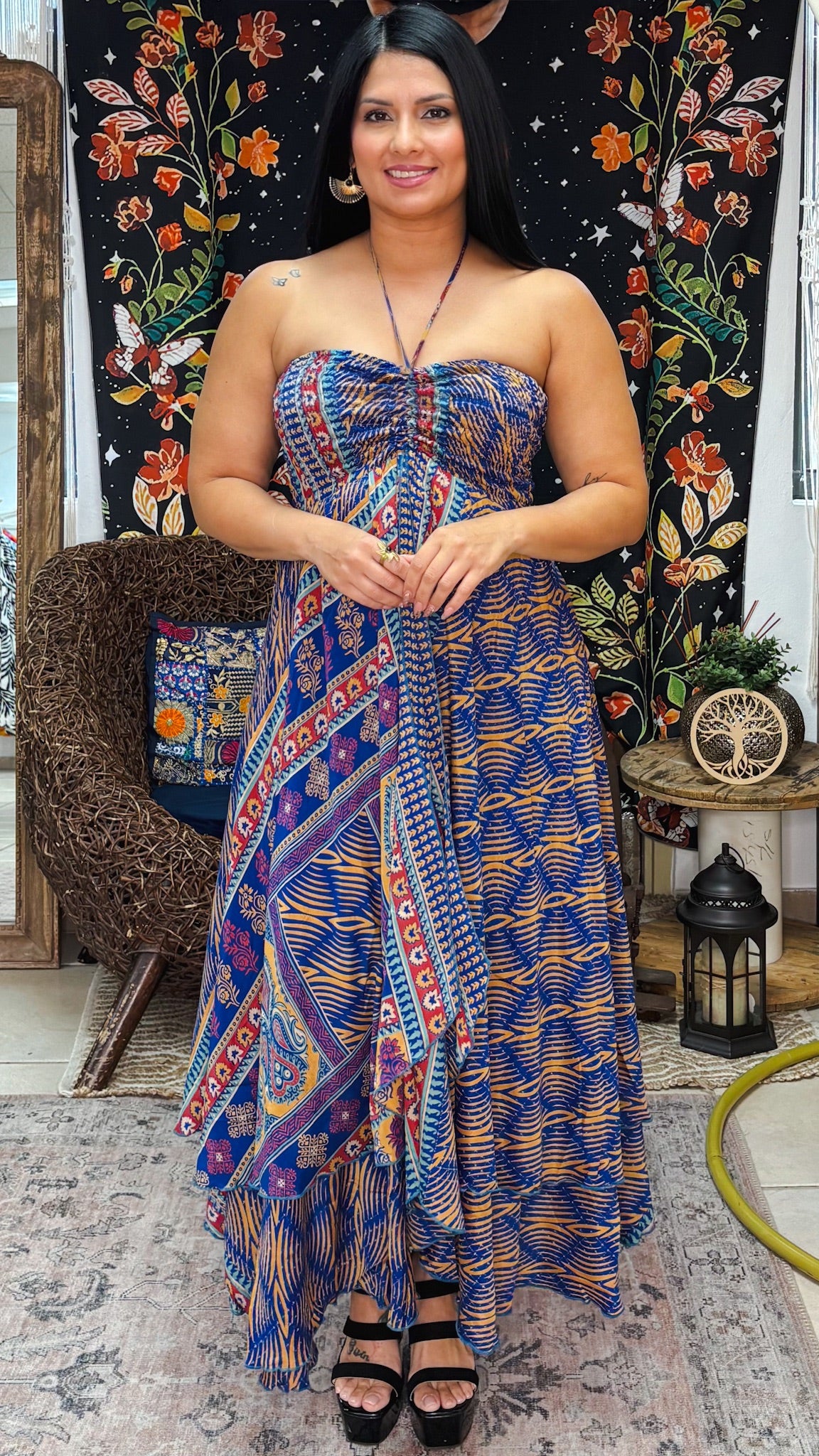 Kalinda Dress/Skirt-Royal