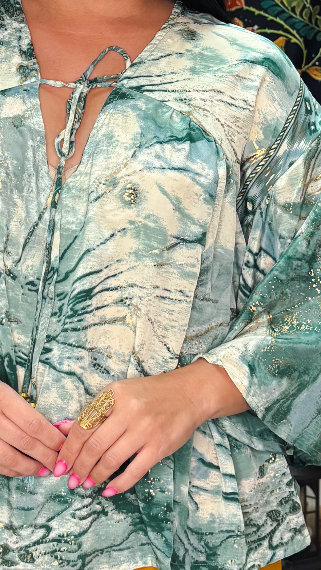 Vintage Top-Green