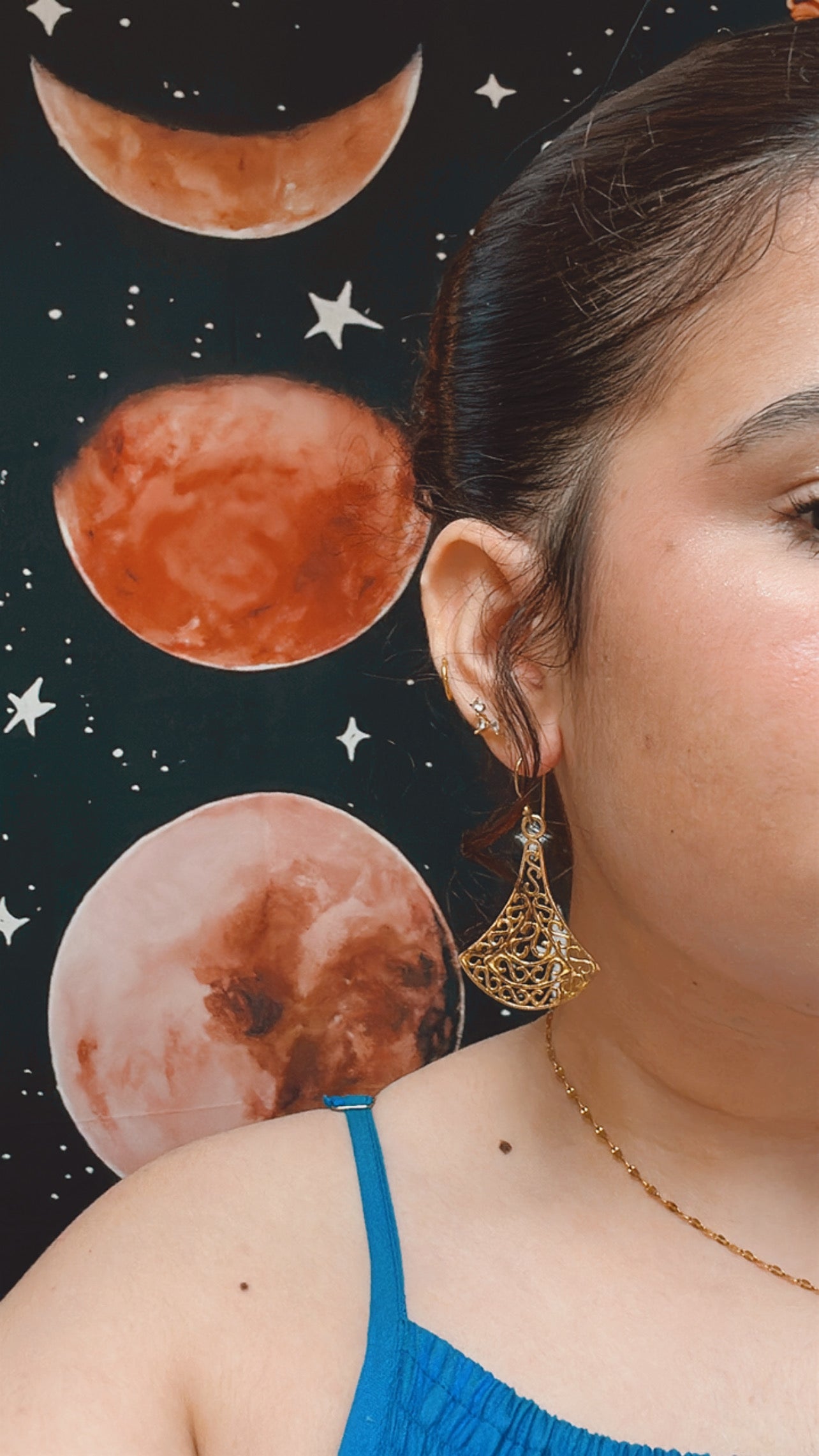 Brass Earrings