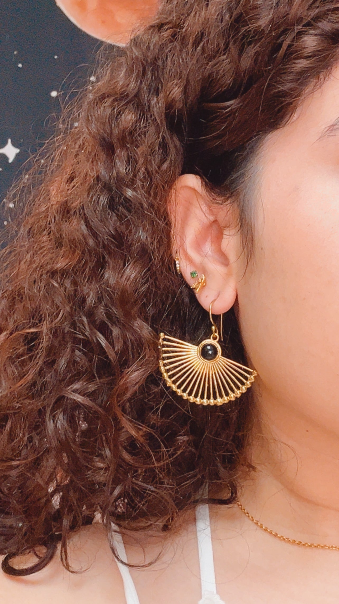 Brass Earrings