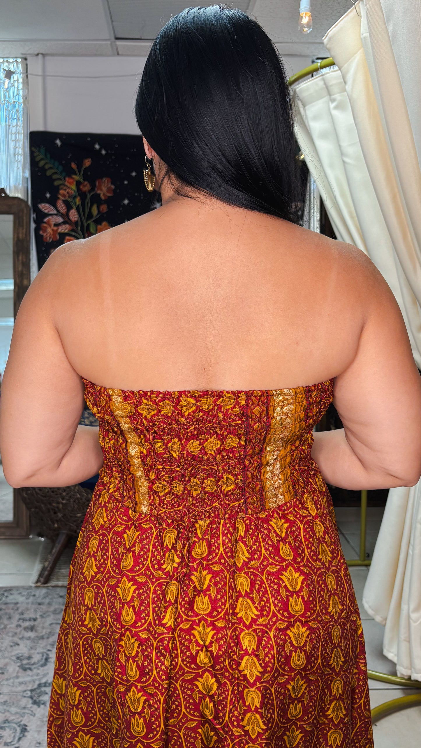 Kalinda Dress/Skirt-Burnt Orange