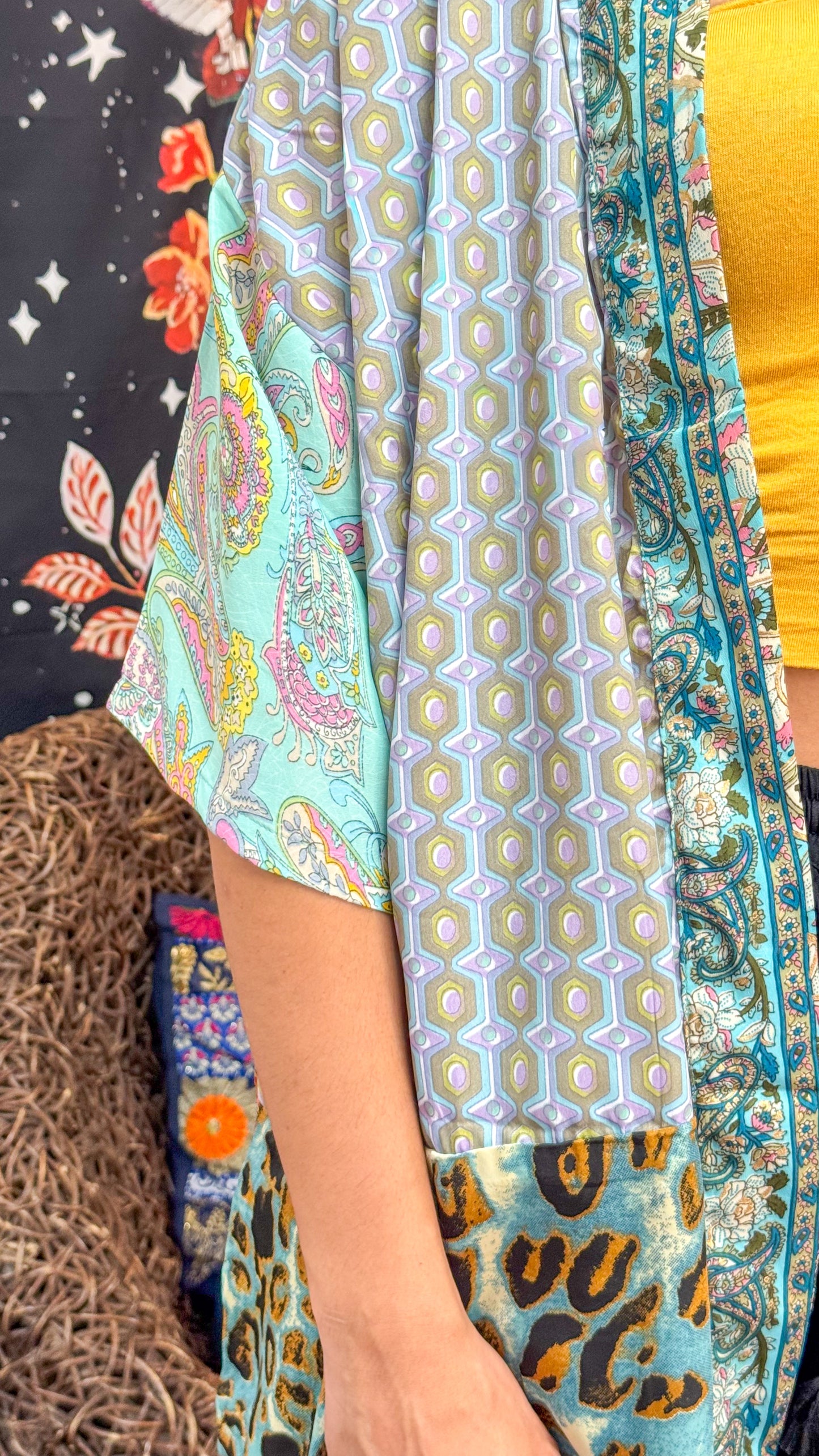 Boho Short Kimono