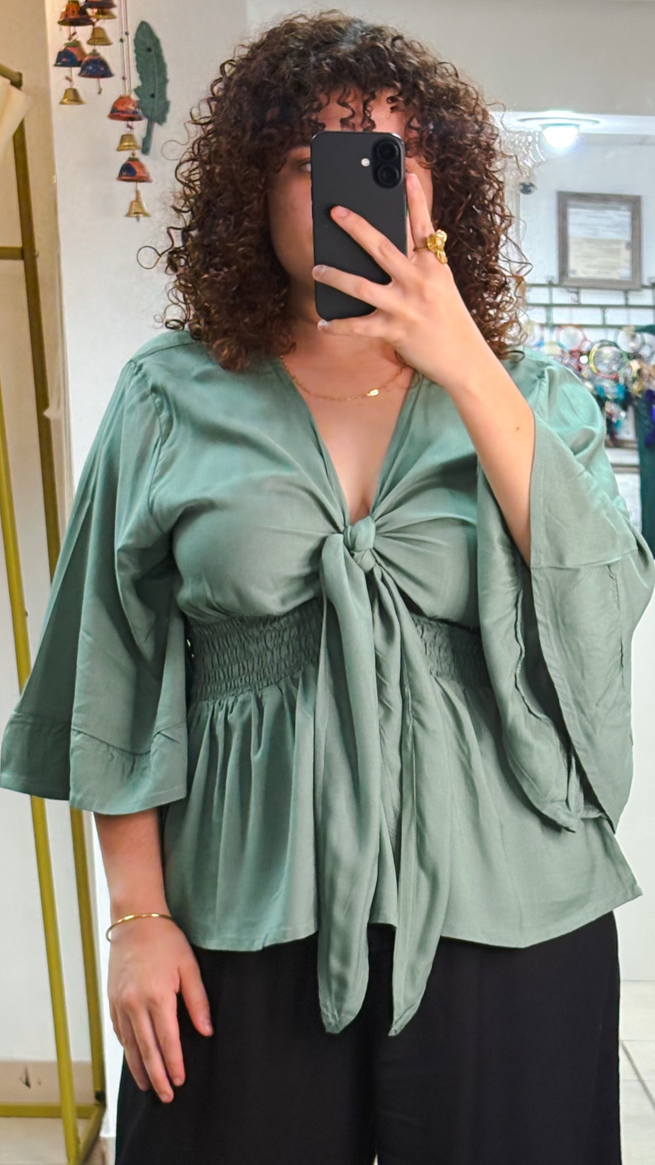 Nomad Top-Sage Green
