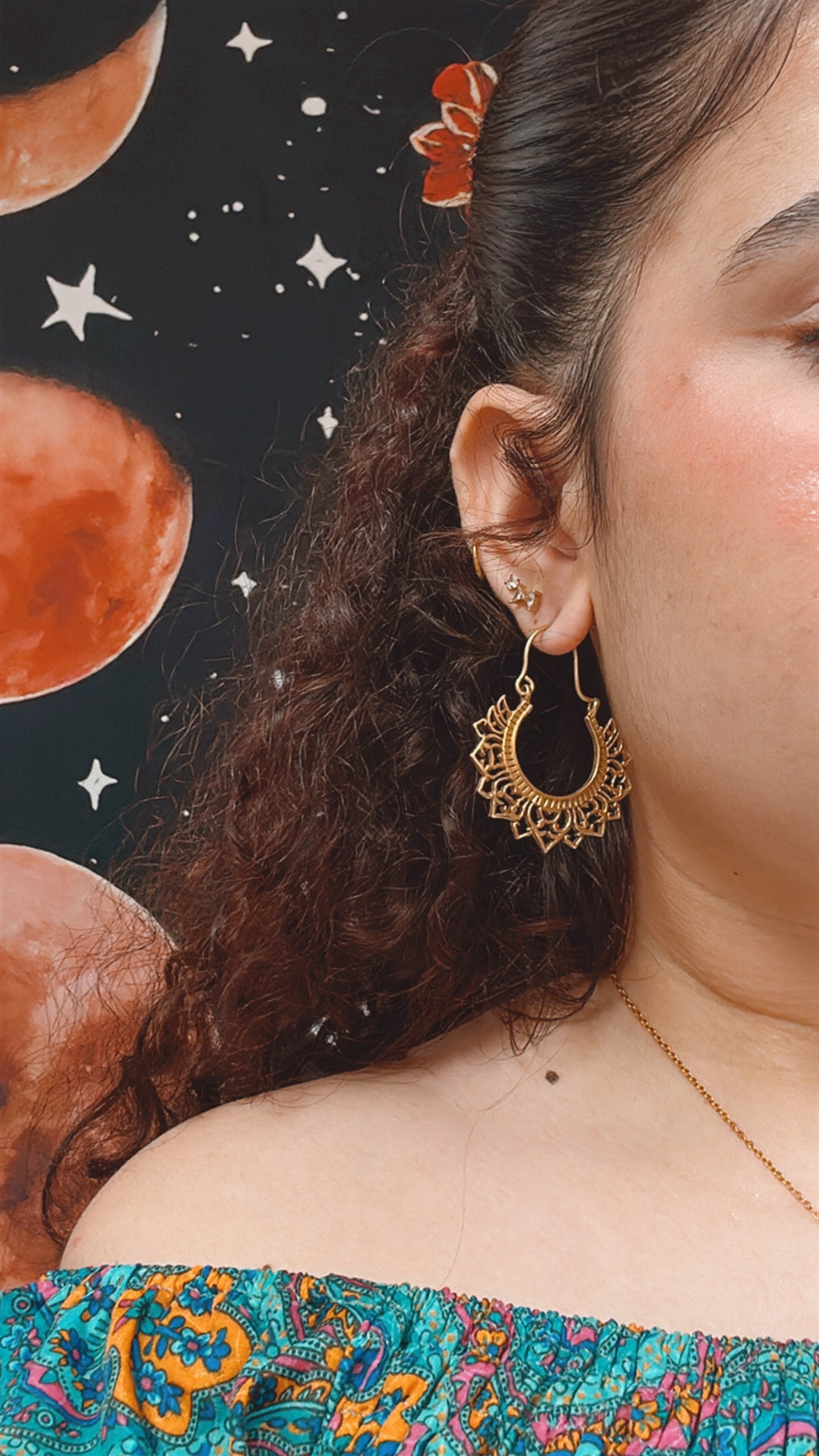 Brass Earrings