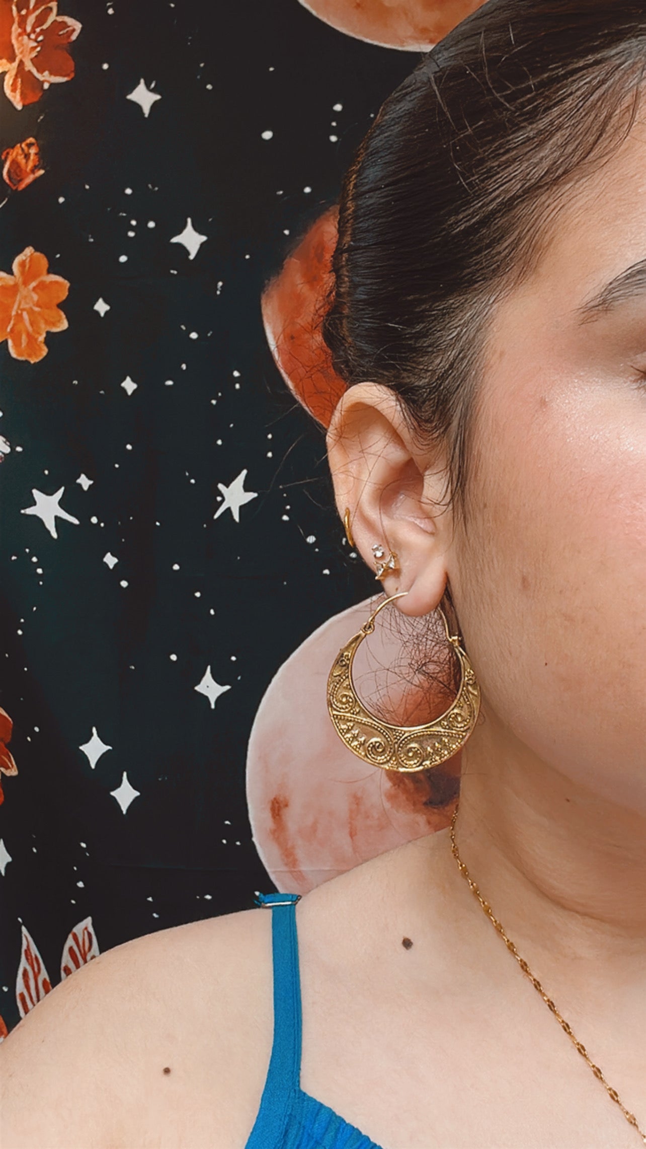 Brass Earrings