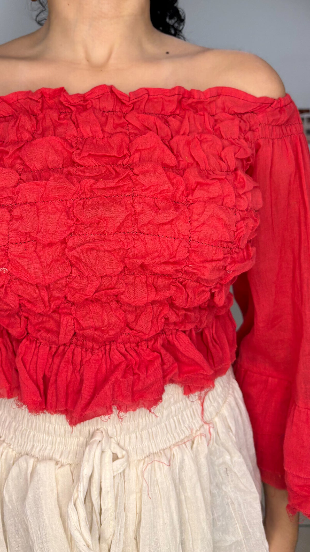 Caroline Top- Red