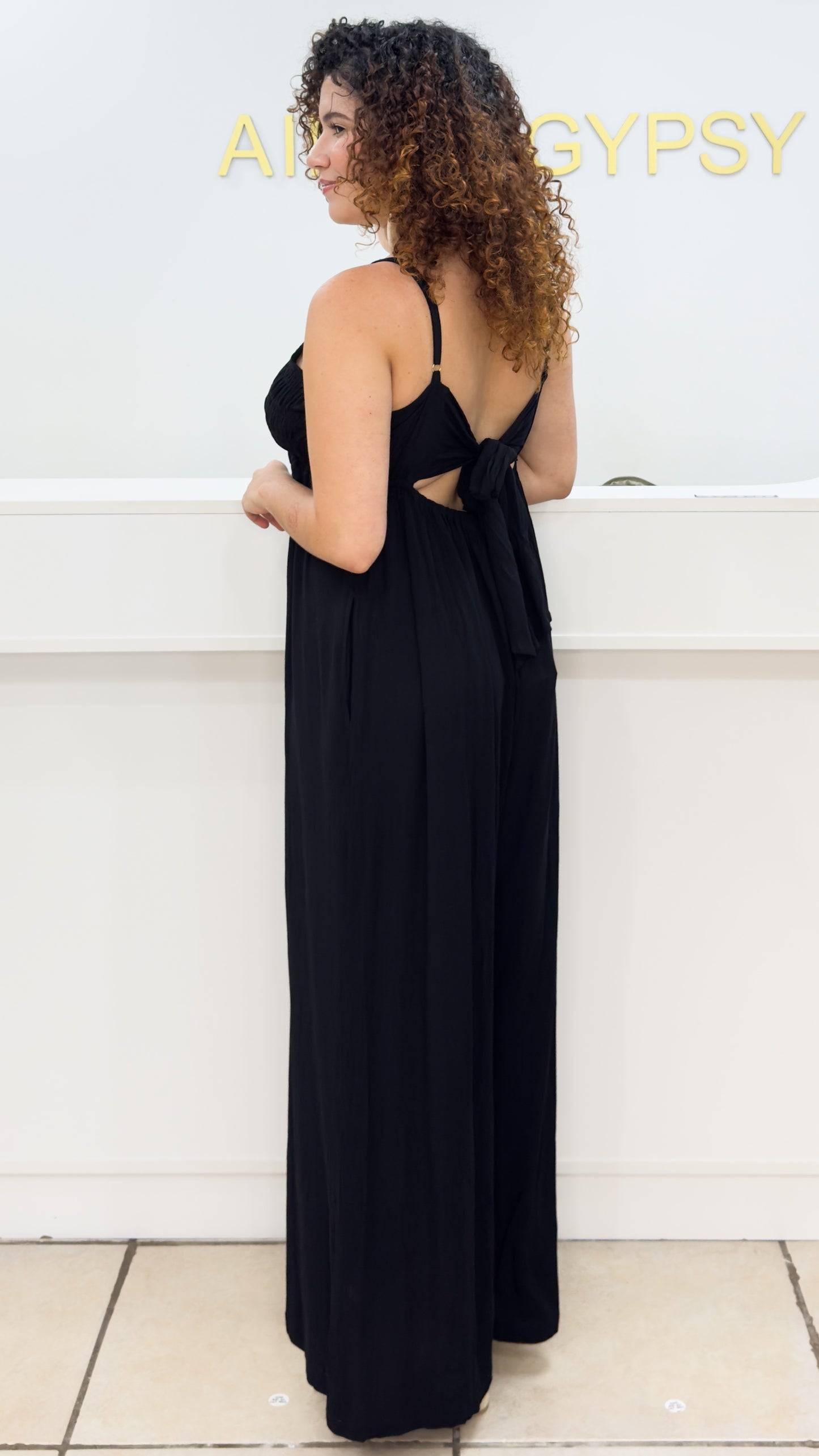 Sencia Jumpsuit- Black