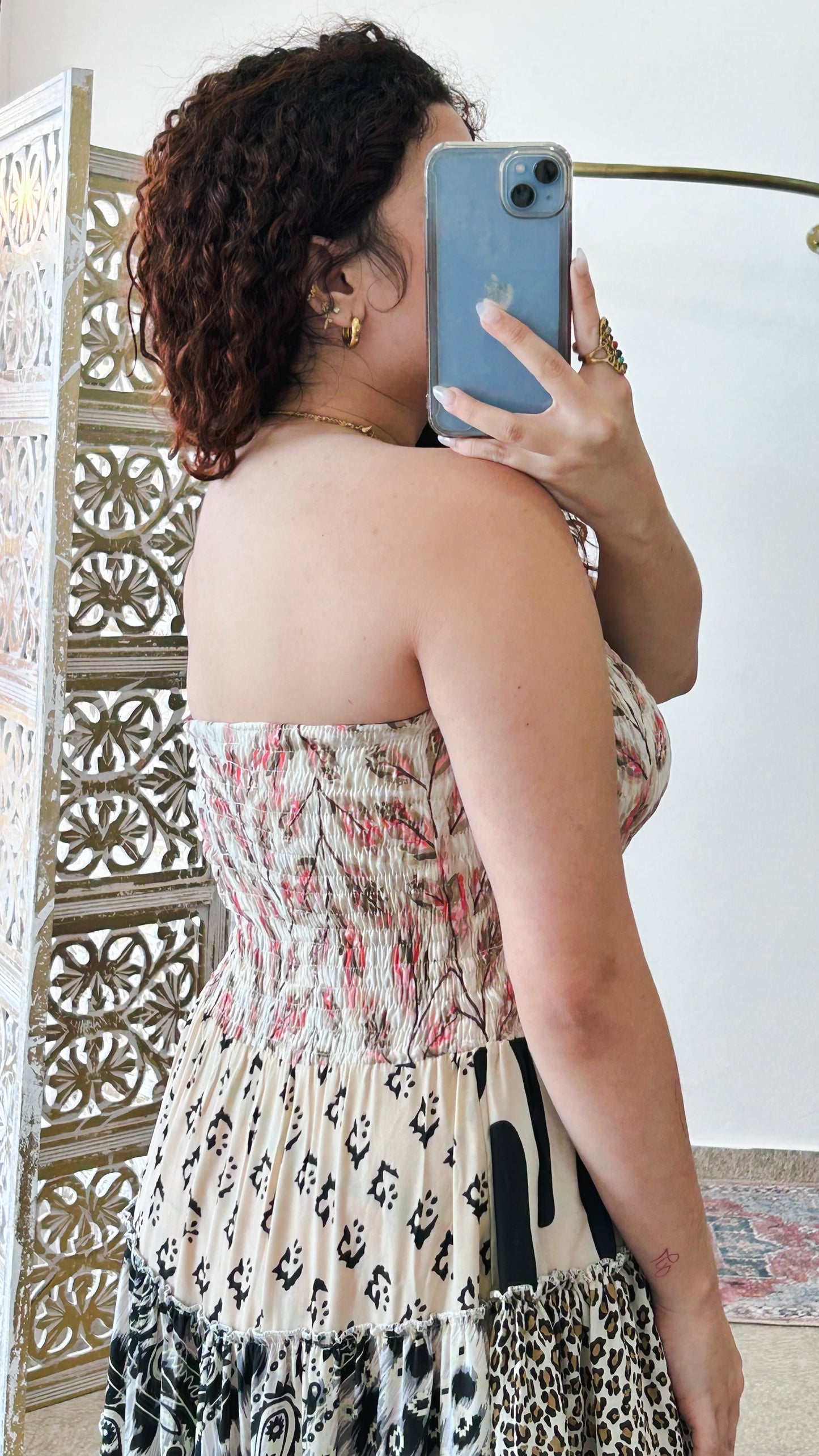 Akila Patchwork Dress