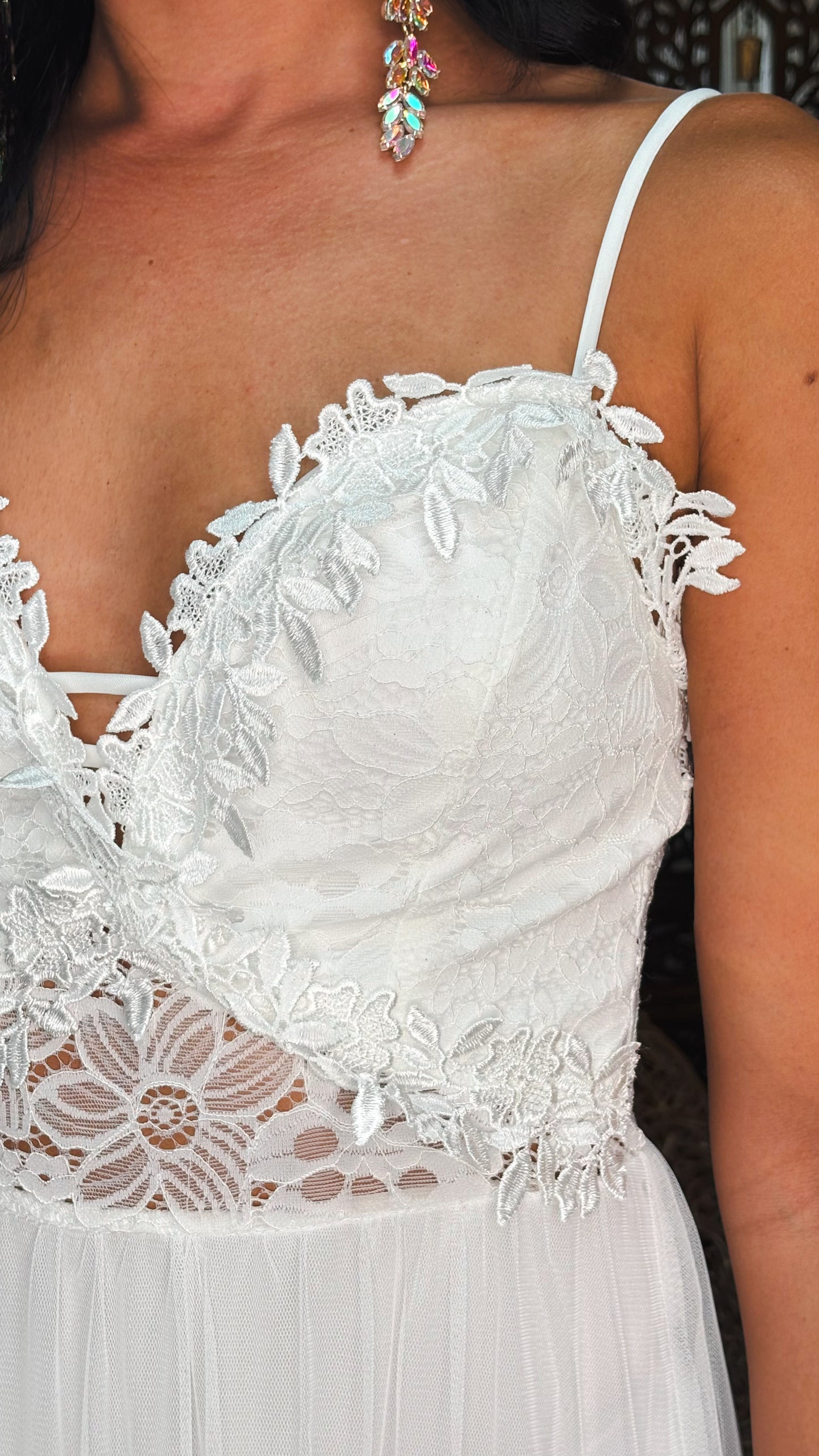 Felissa Maxi Dress- White