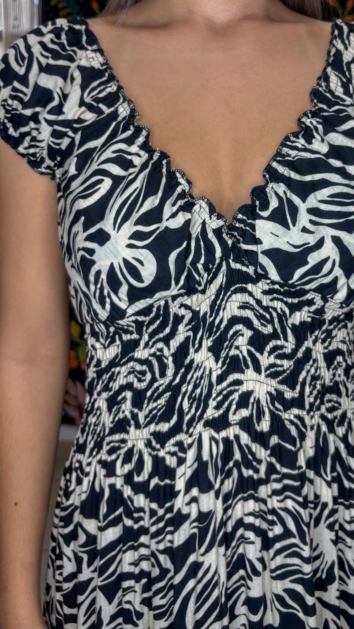 Peasant Maxi Dress