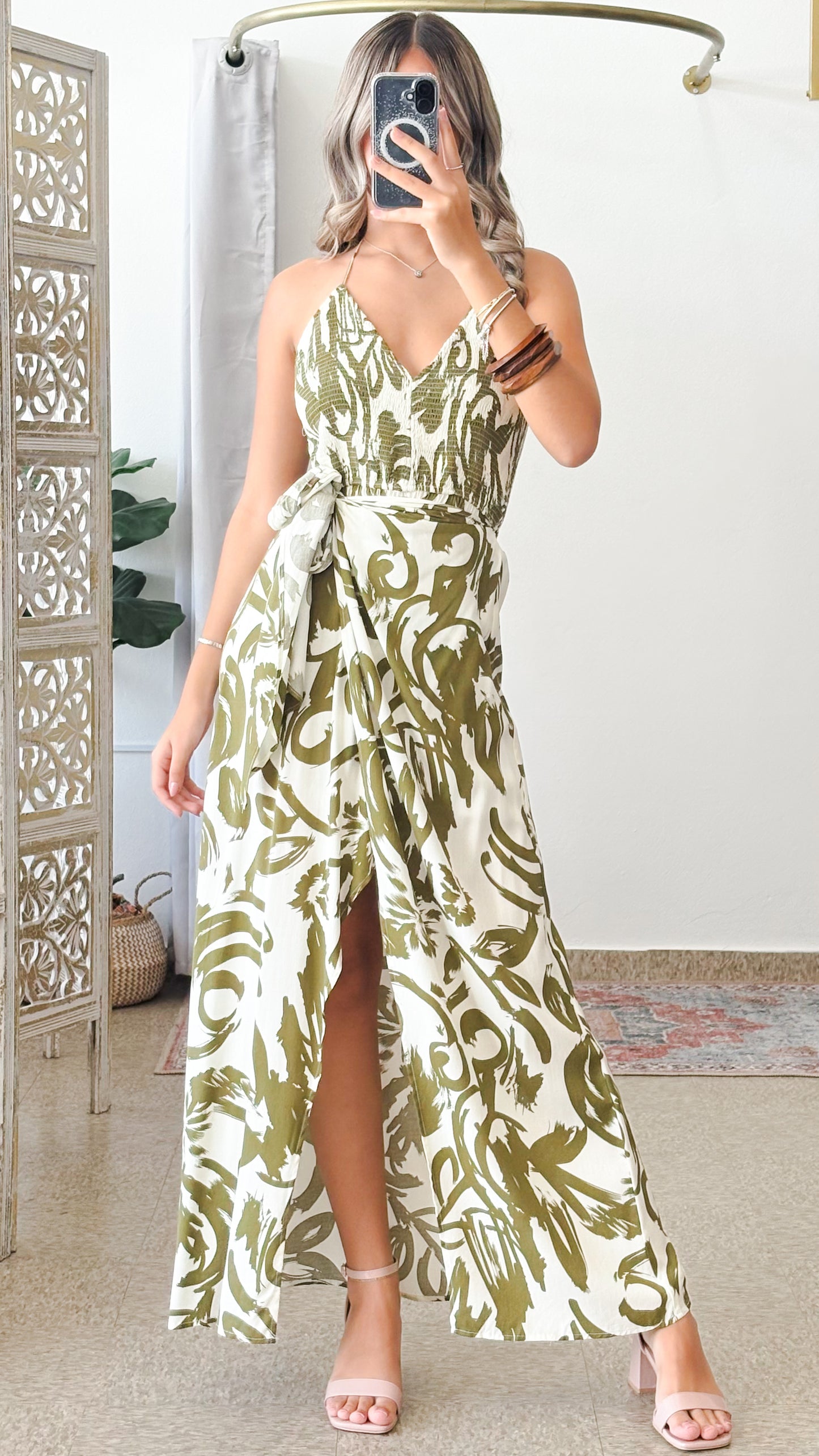 Ezra Dress-Green