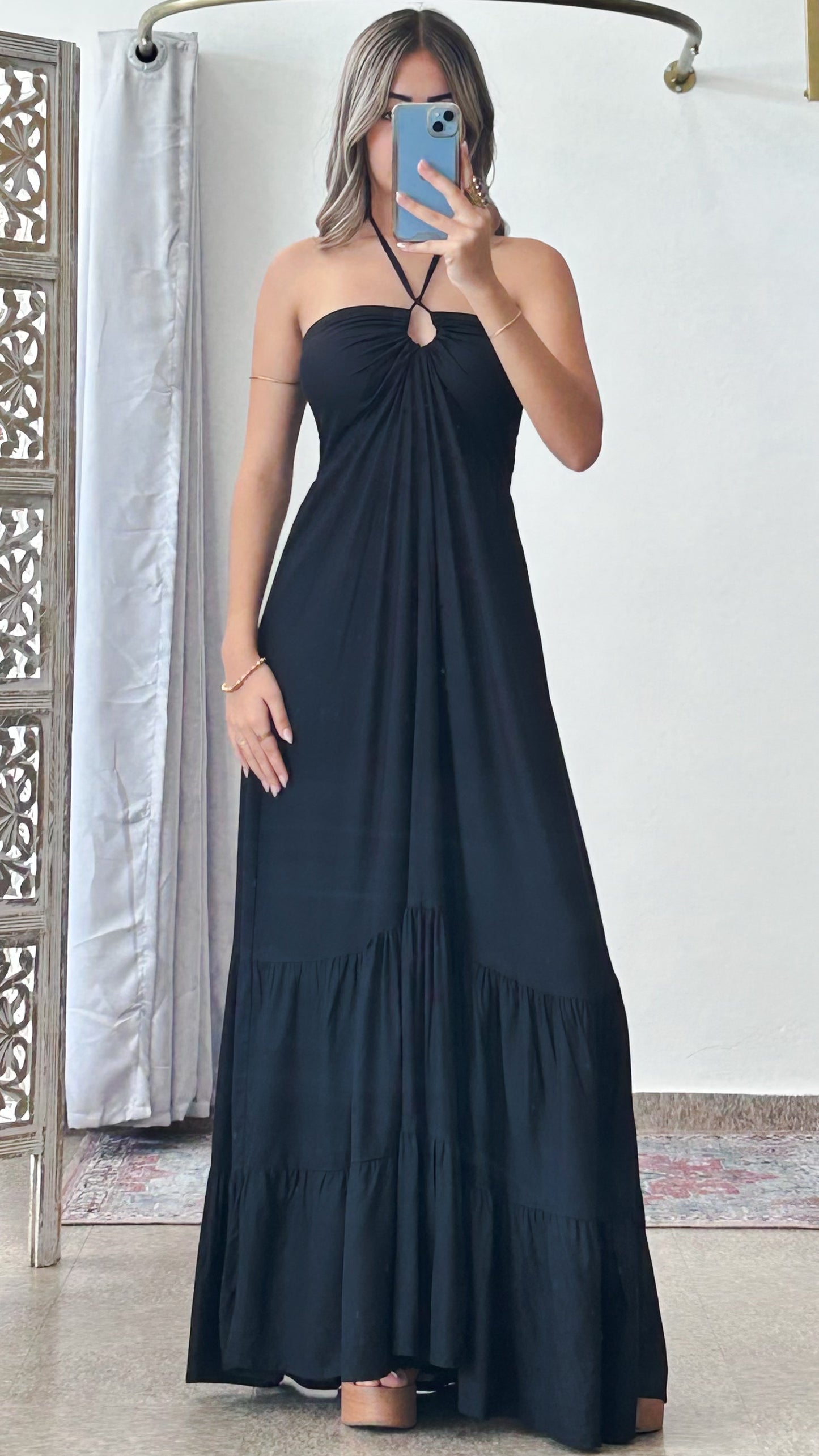 Valeska Dress-Black