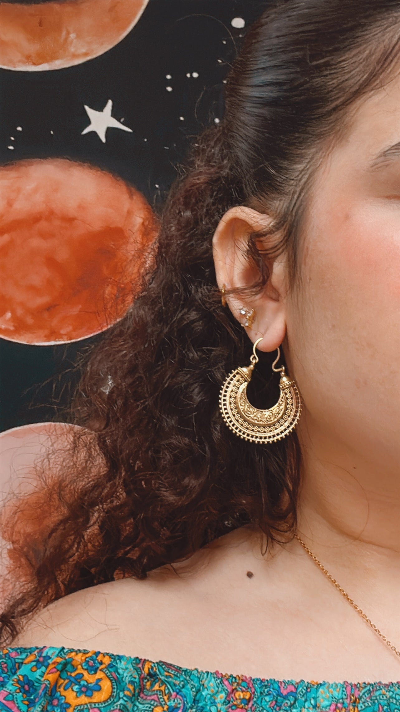 Brass Earrings