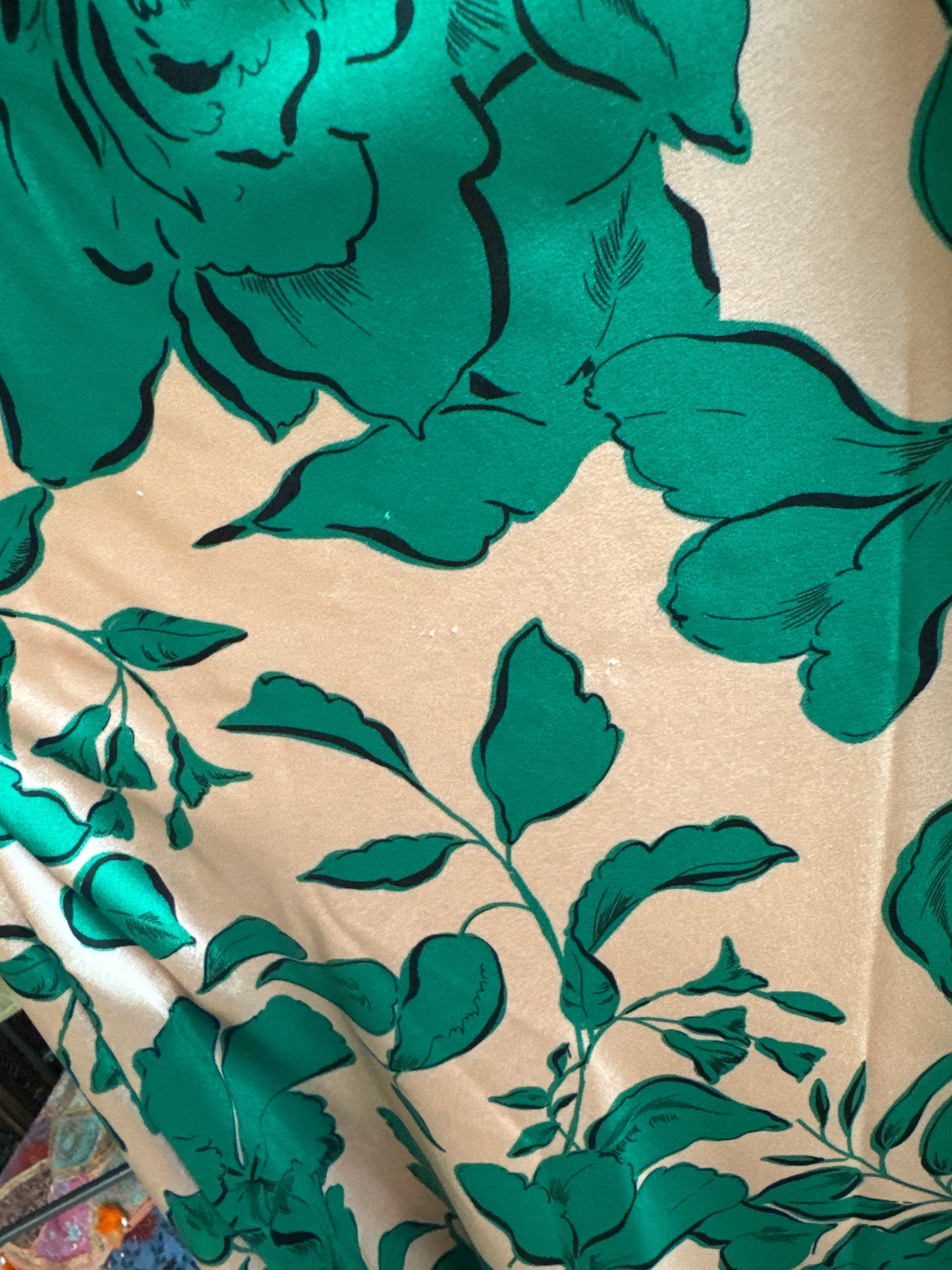 Damage Florencia Maxi Dress-Green