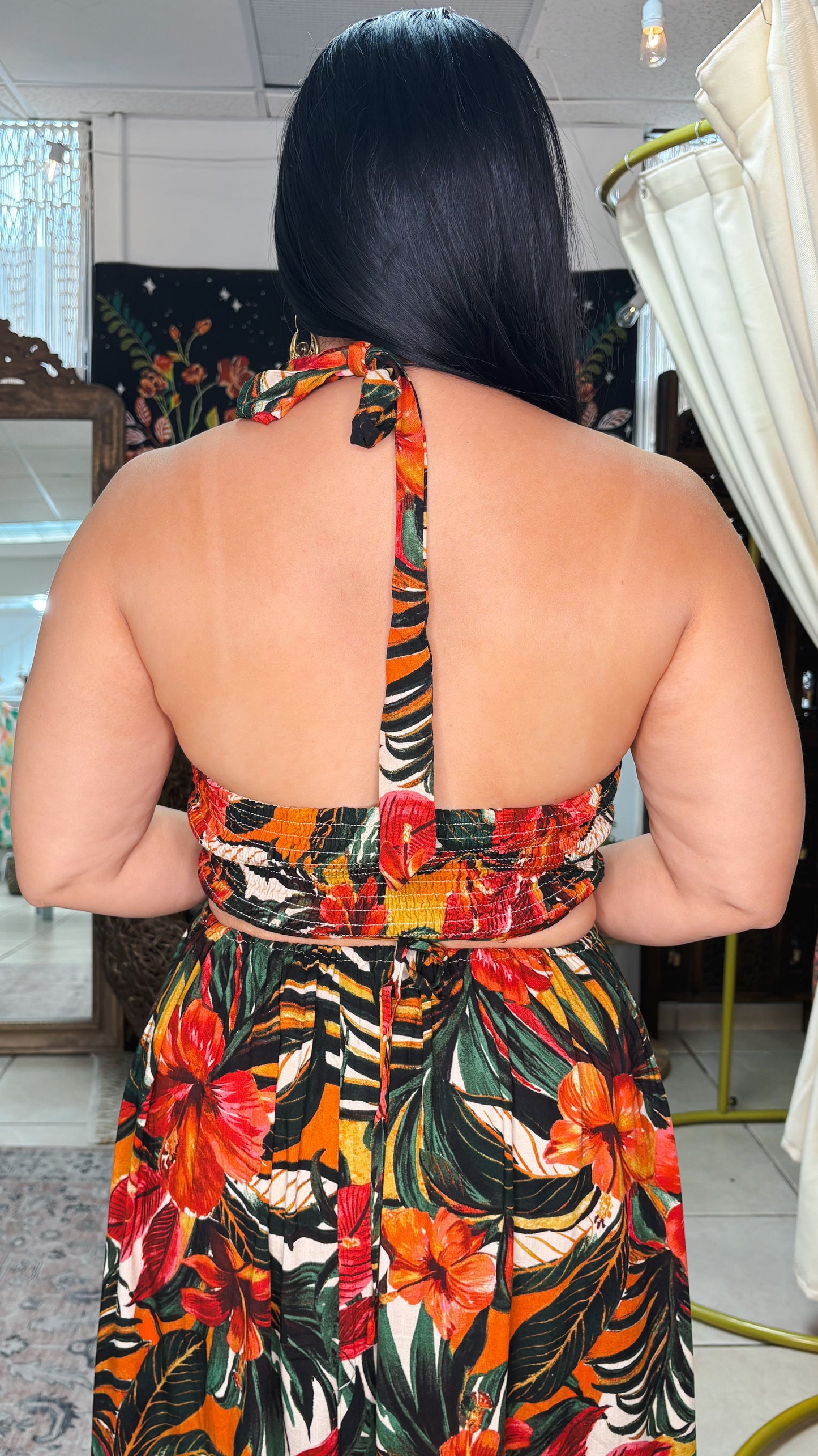 Norella Dress-Tropical