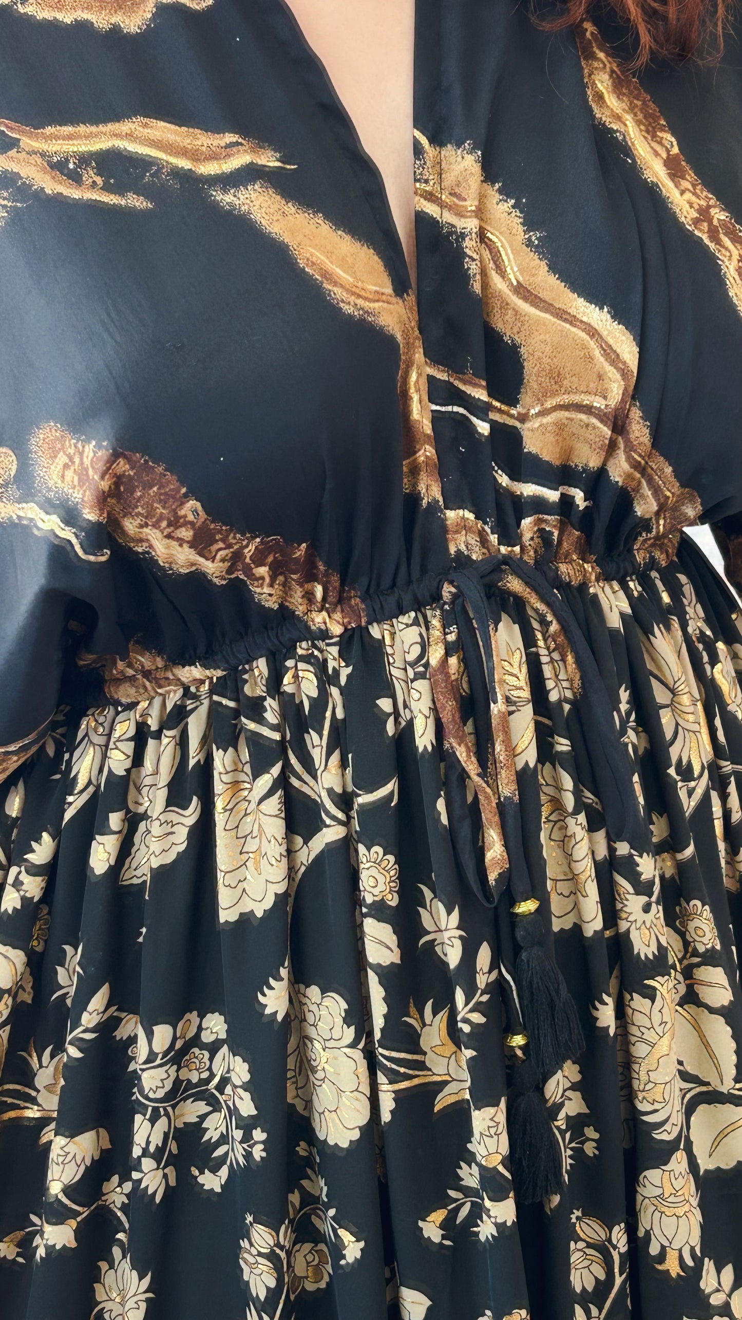 Nelly Patchwork Maxi Dress