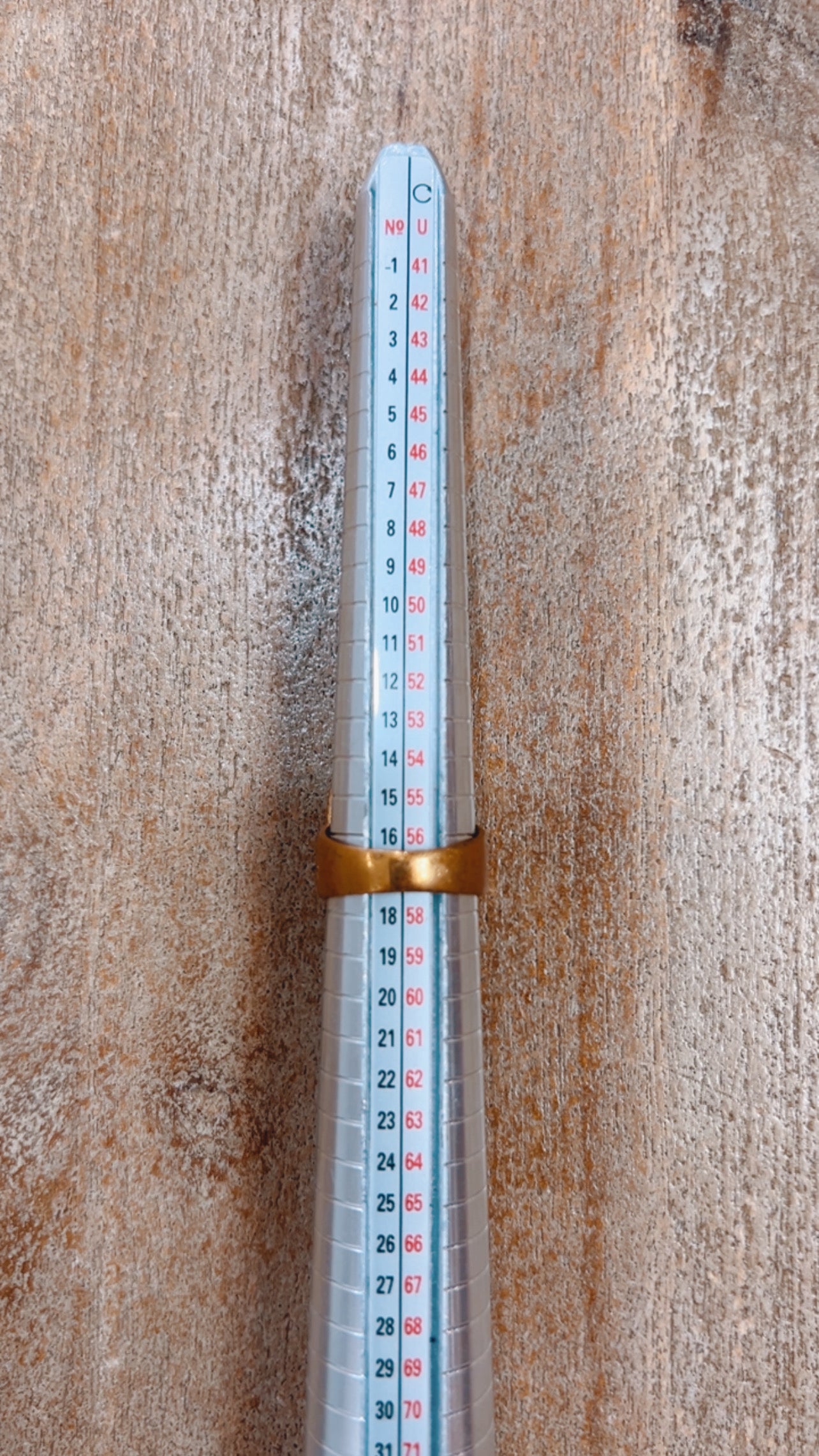 Stone Brass Ring