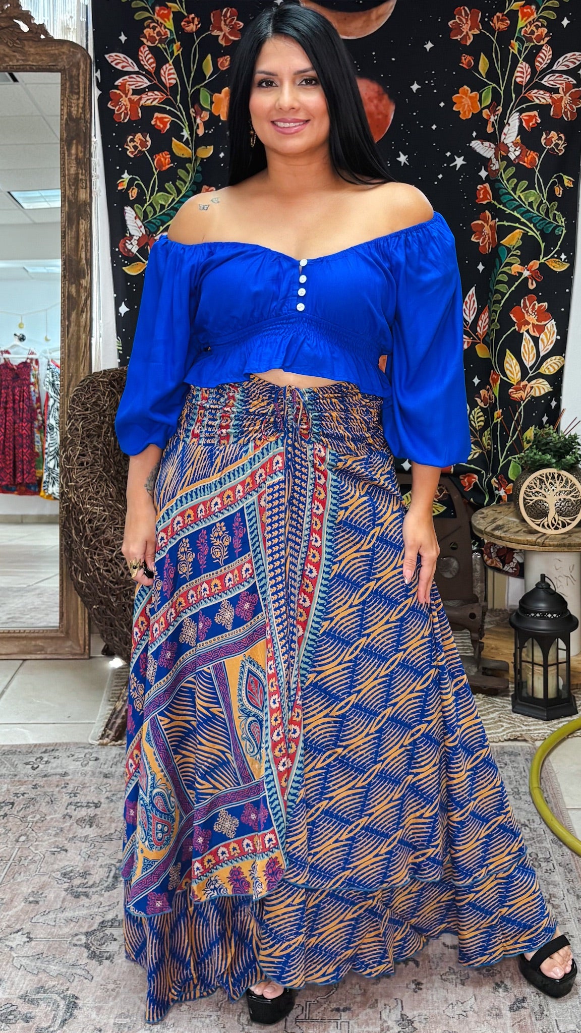 Kalinda Dress/Skirt-Royal