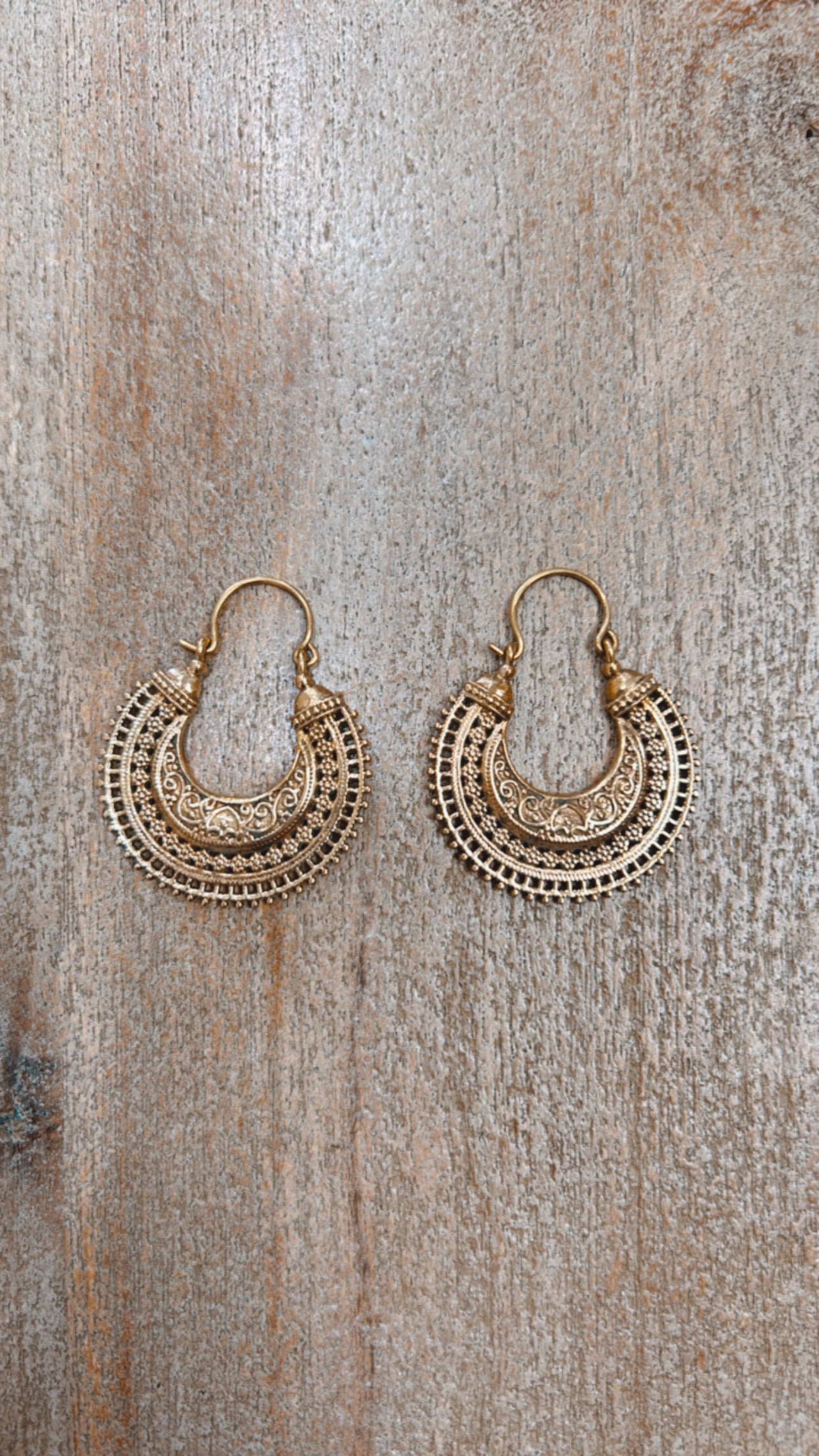 Brass Earrings