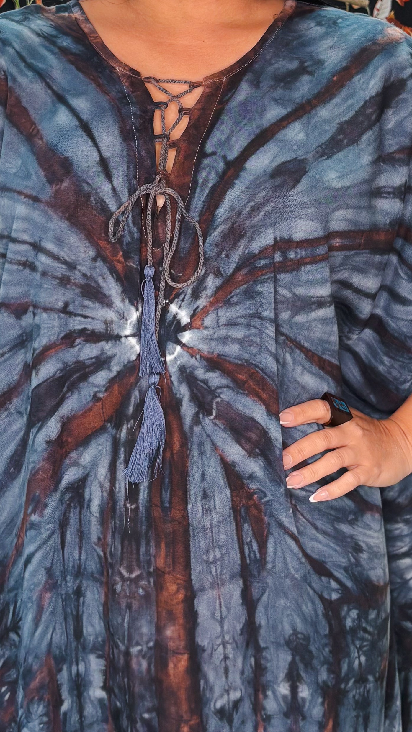 Zafiro Kaftan Dress
