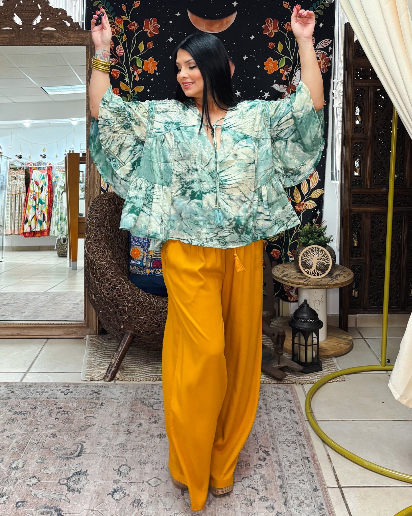 Vintage Top-Green