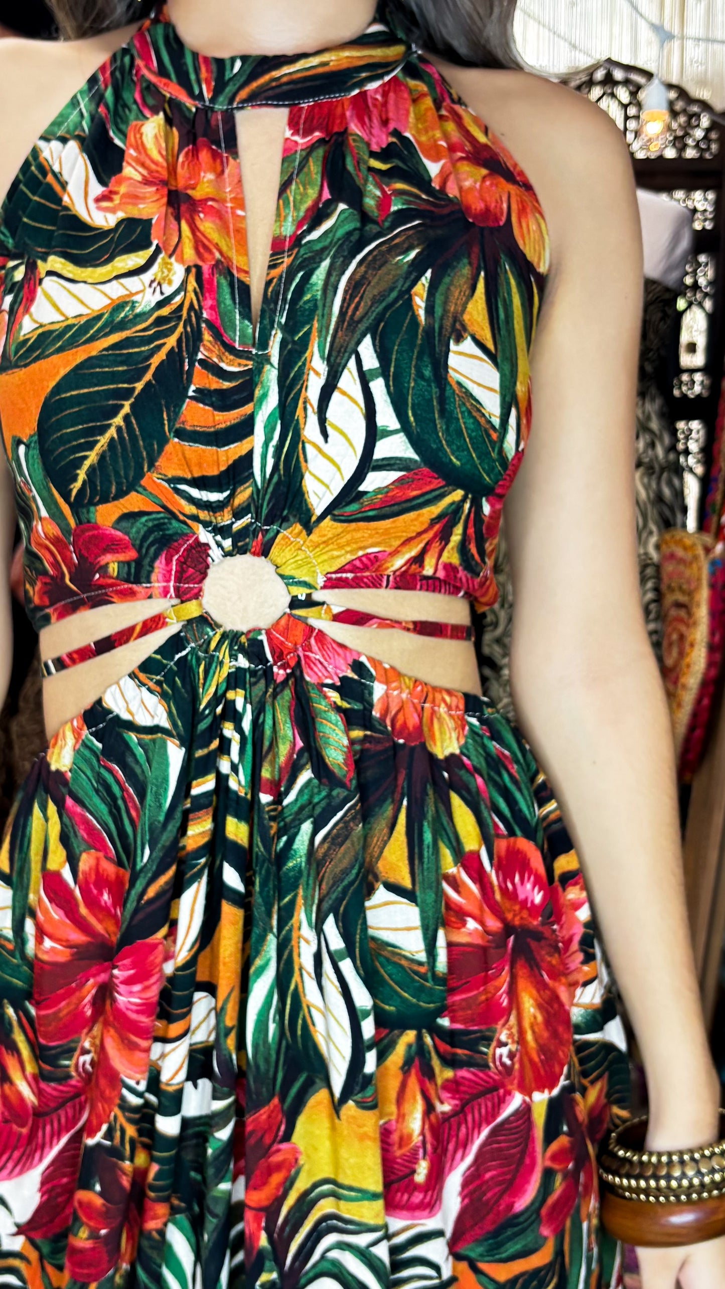 Norella Dress-Tropical