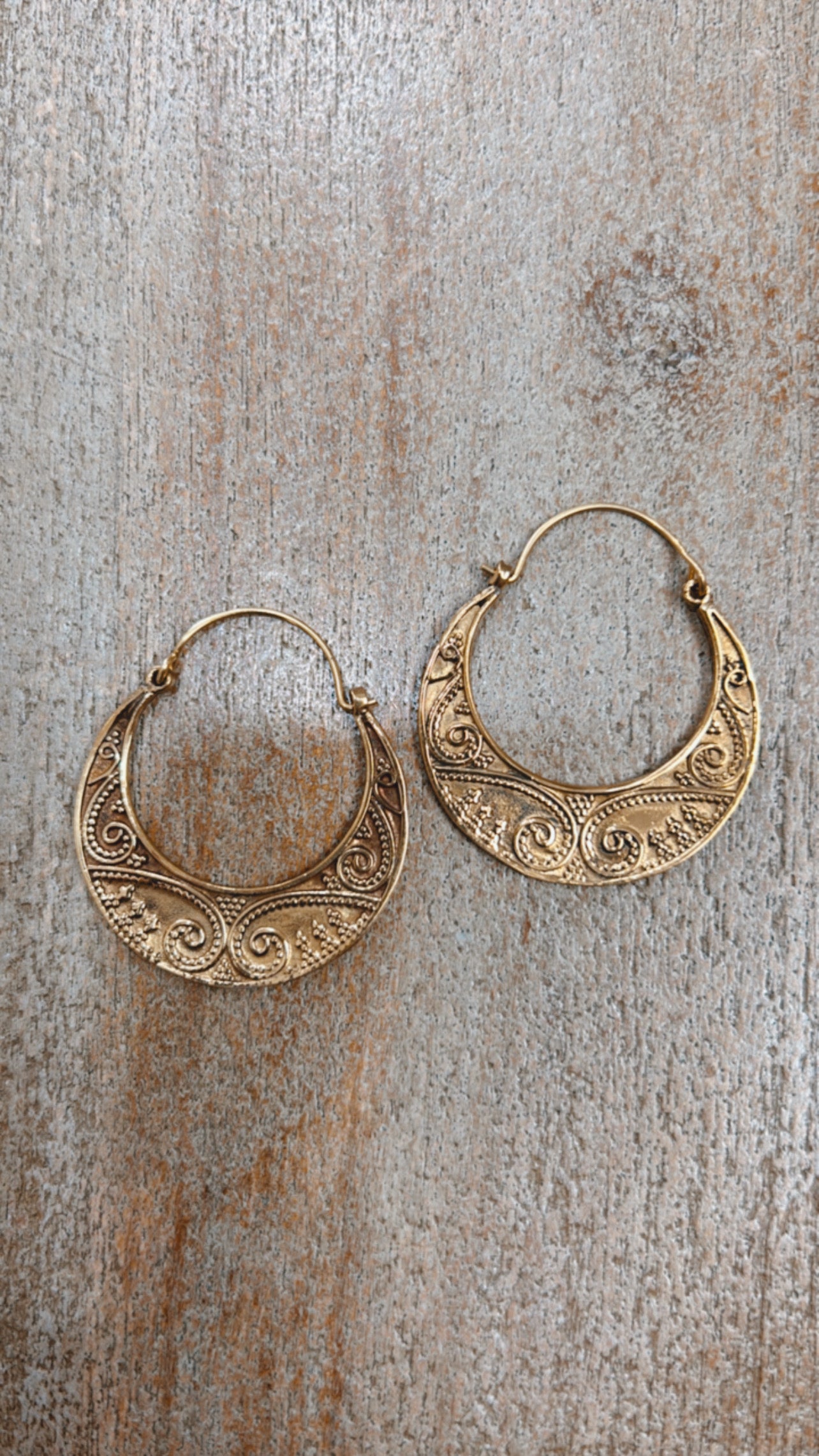Brass Earrings