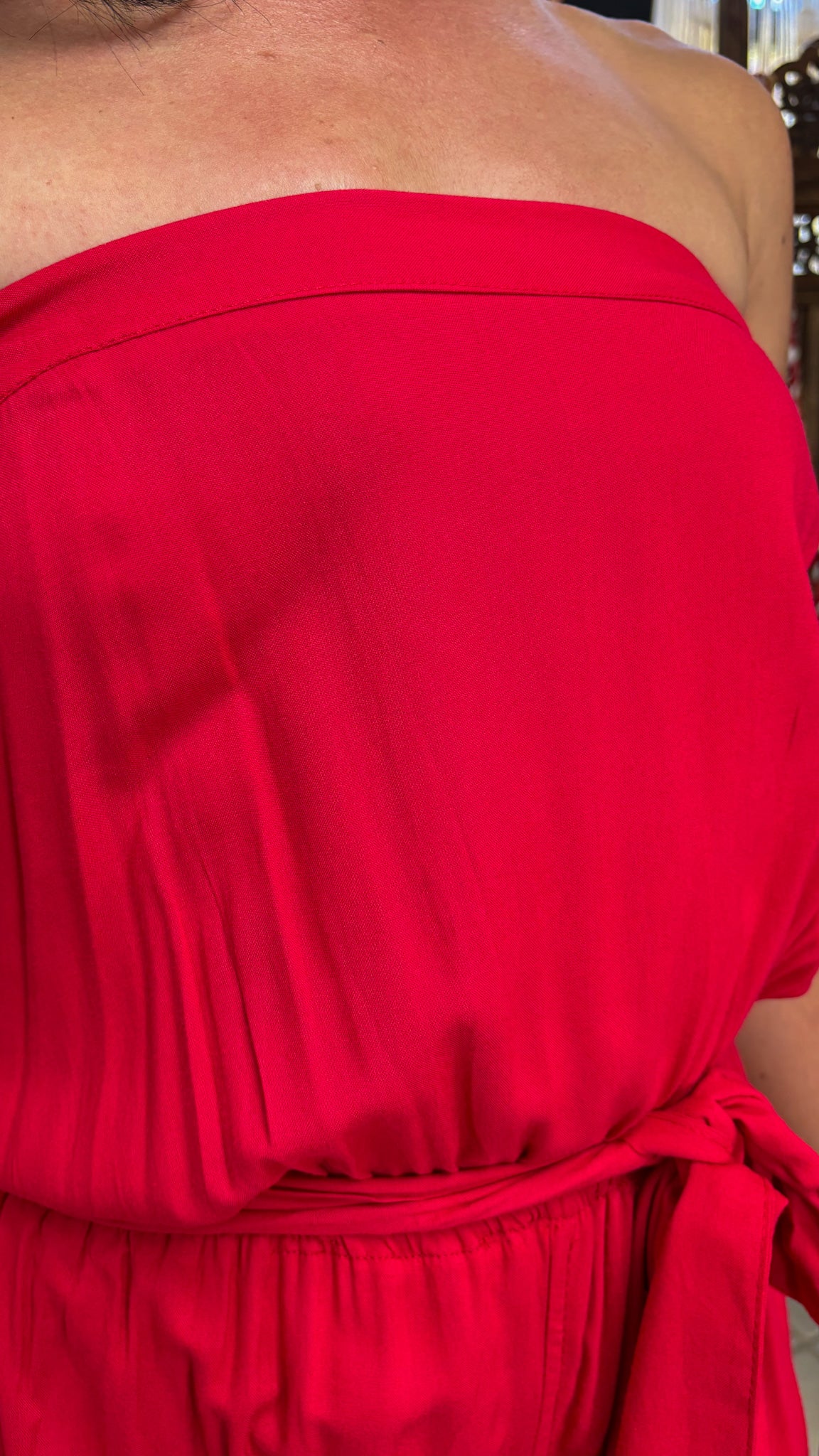 Joly Jumpsuit-Red