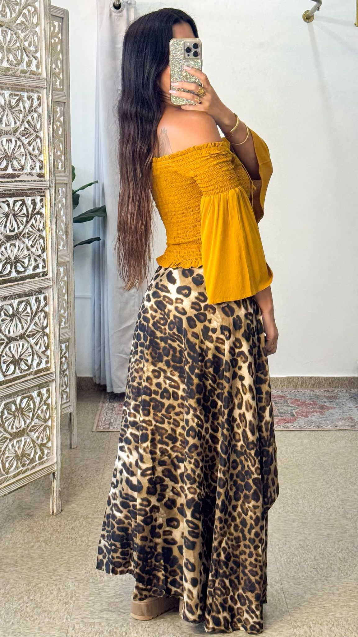 Loavanna Skirt-Animal Print