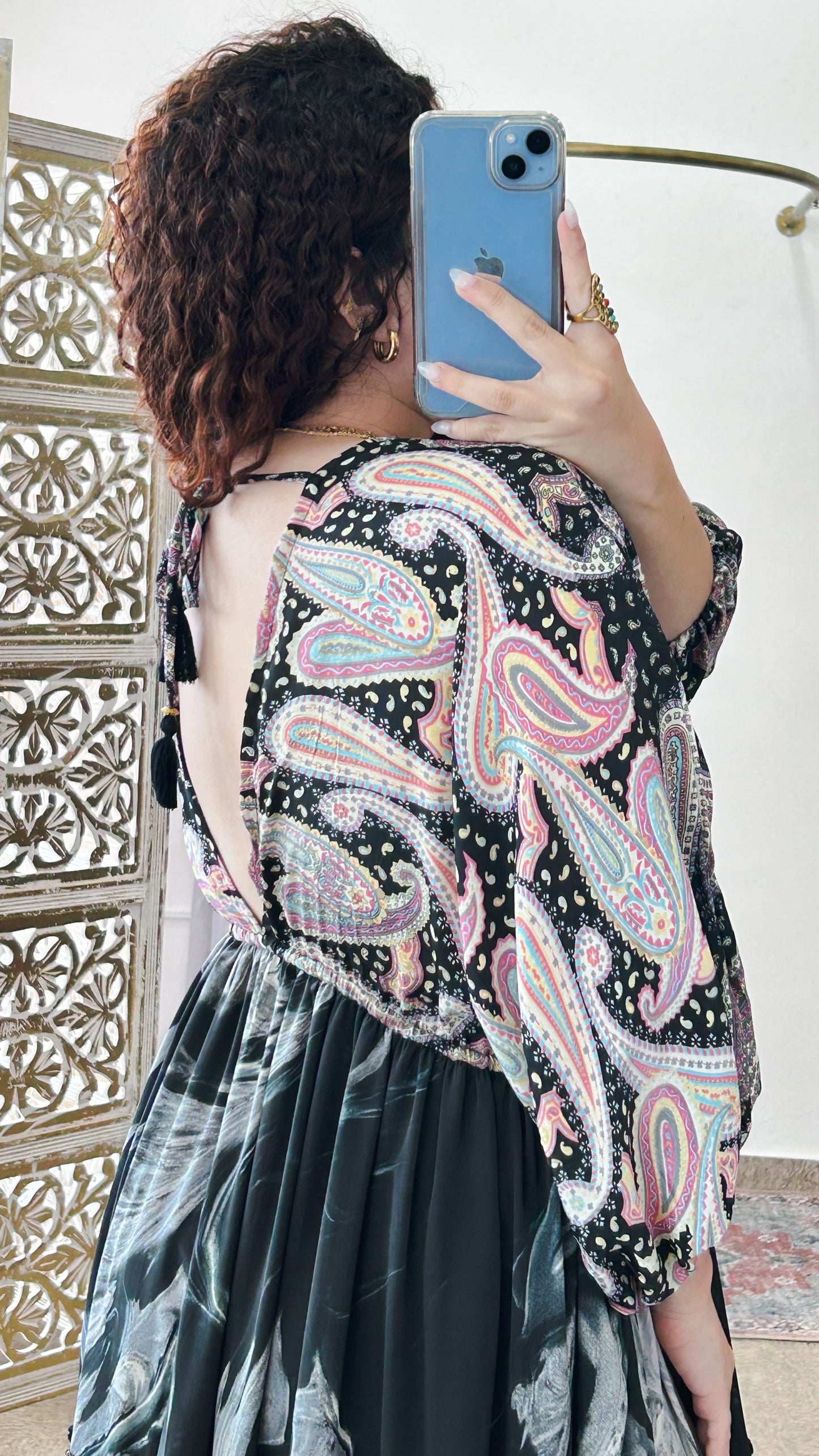 Nelly Patchwork Maxi Dress