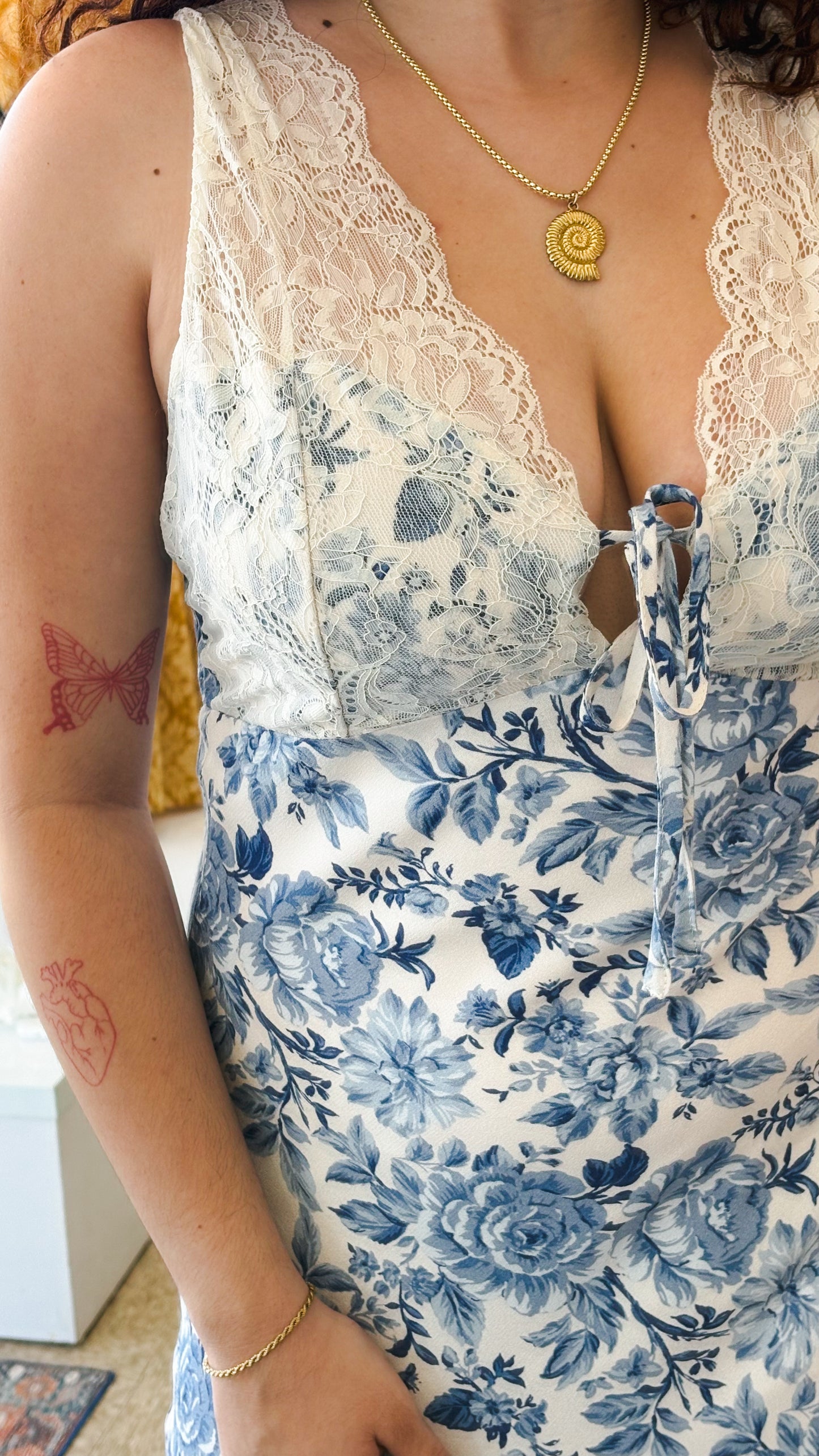 Stella Dress-Blue