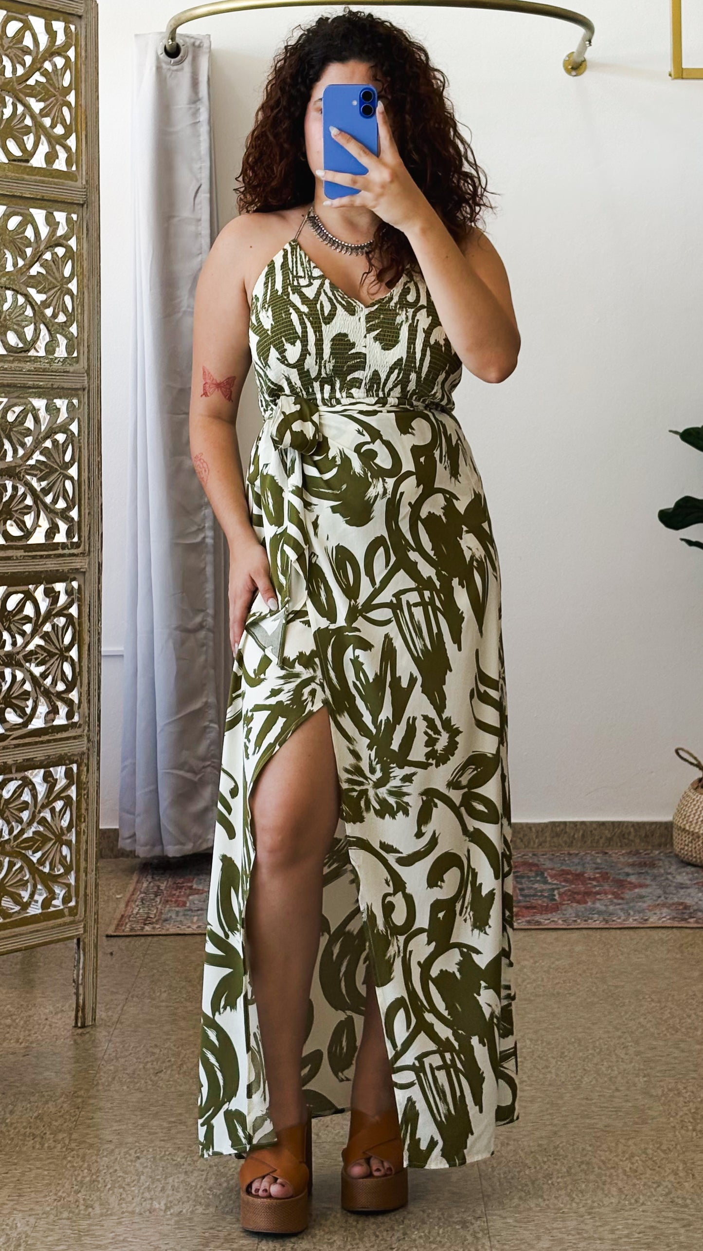 Ezra Dress-Green