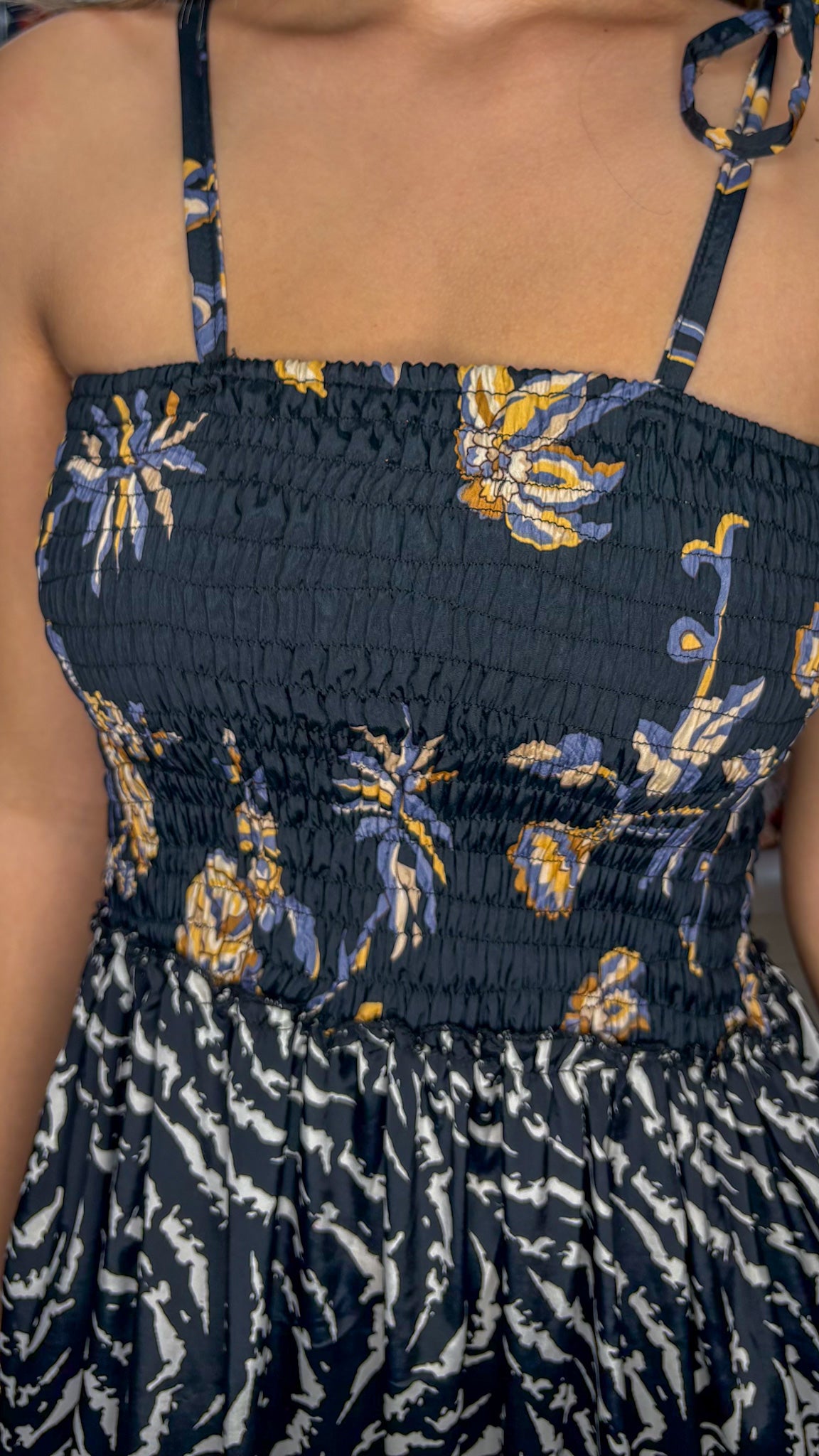 Bella Patchwork Maxi Dress