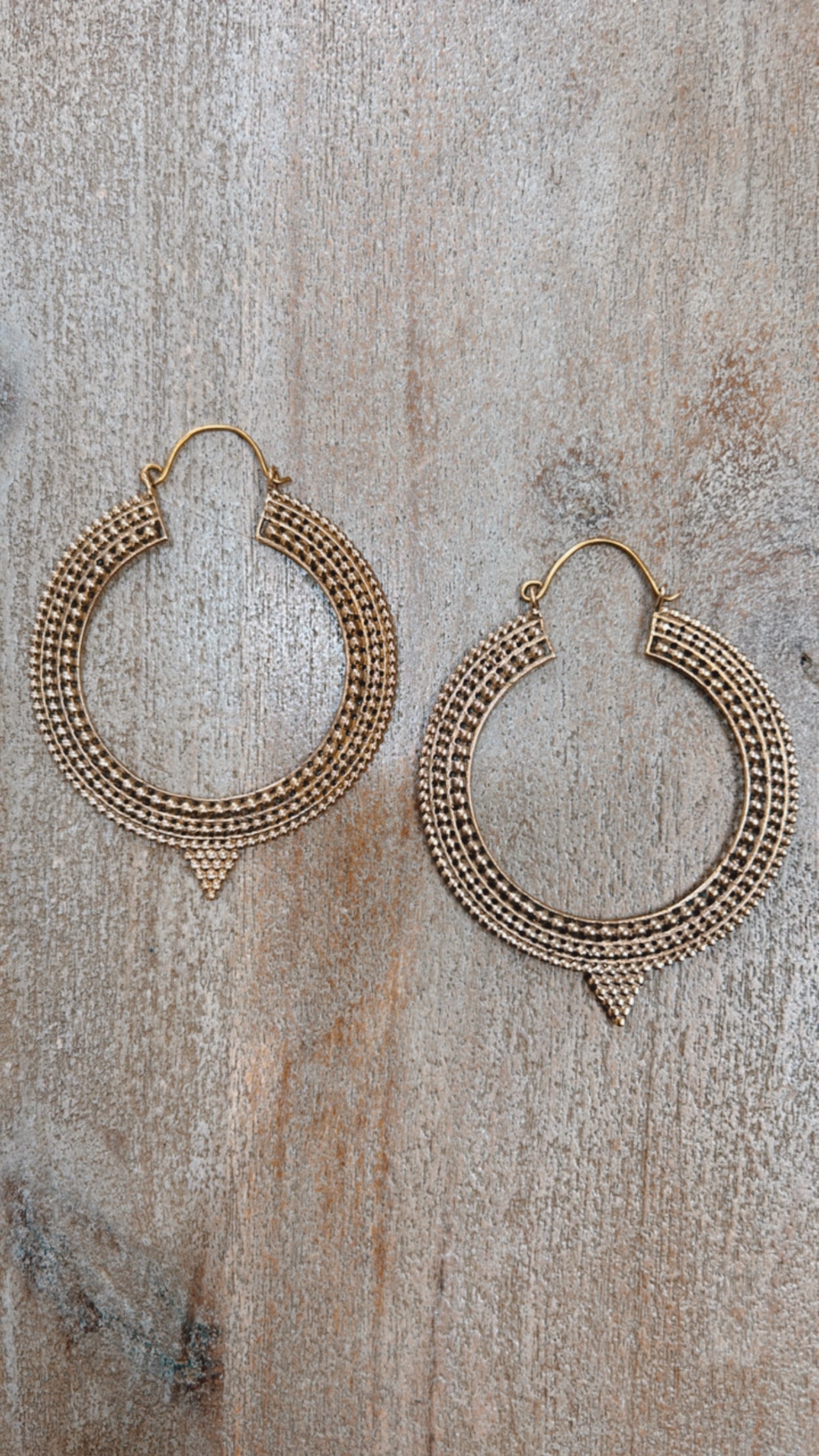 Brass Earrings