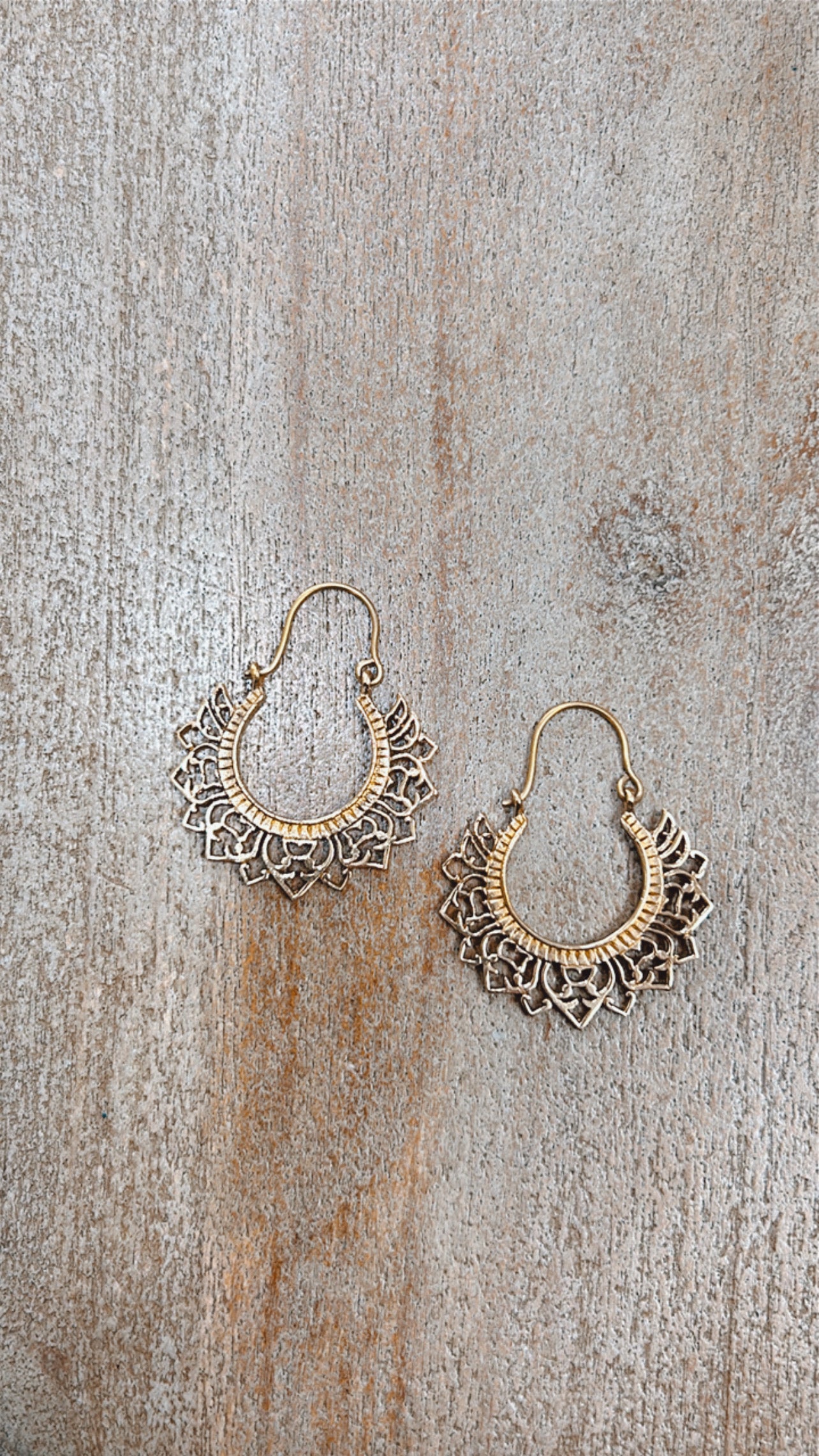 Brass Earrings