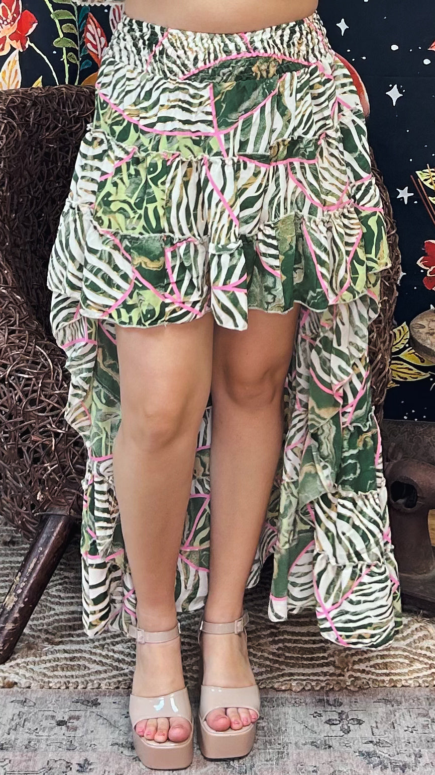 Mar High-Low Skirt