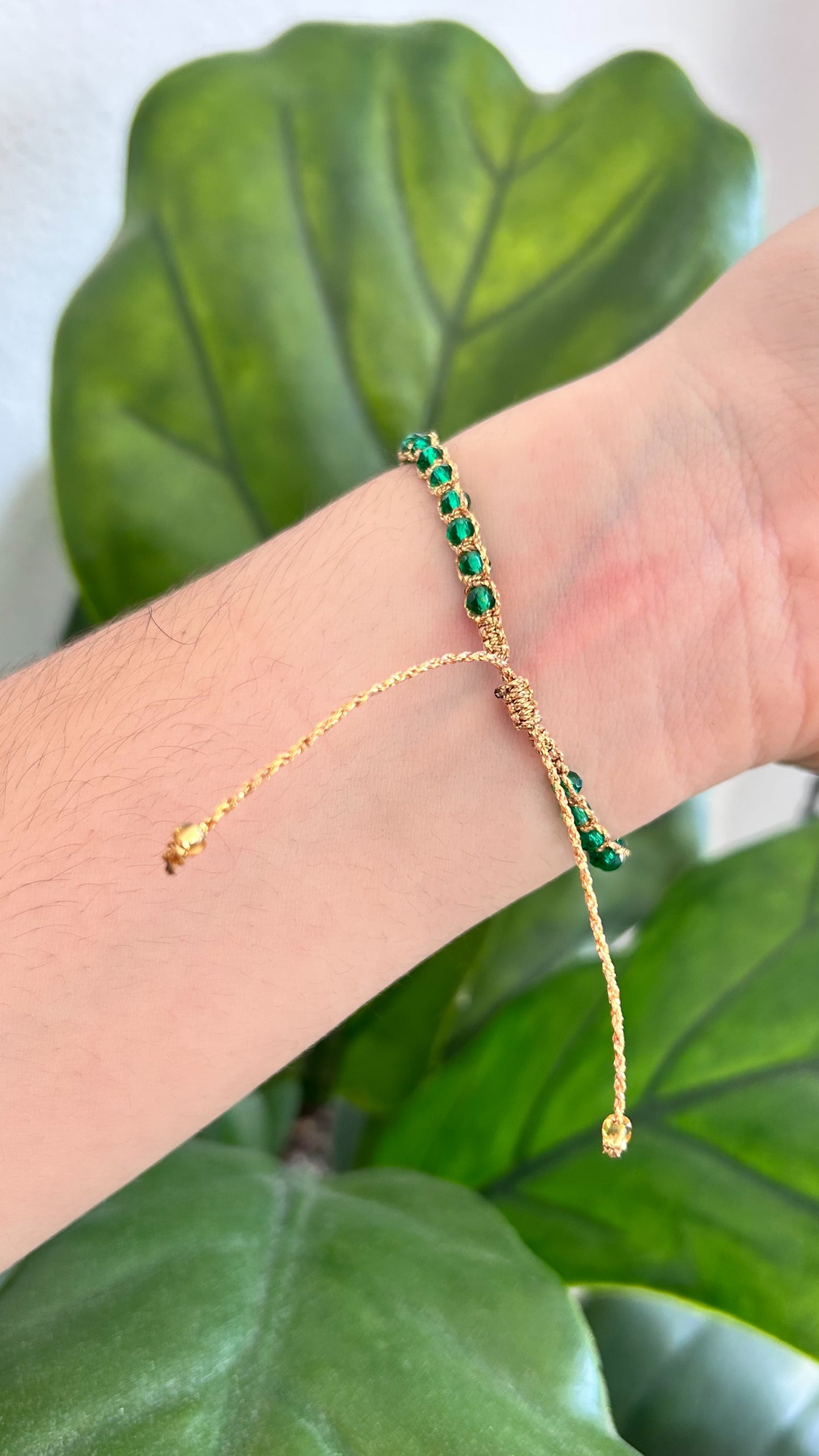 Bracelet Stone-Esmerald