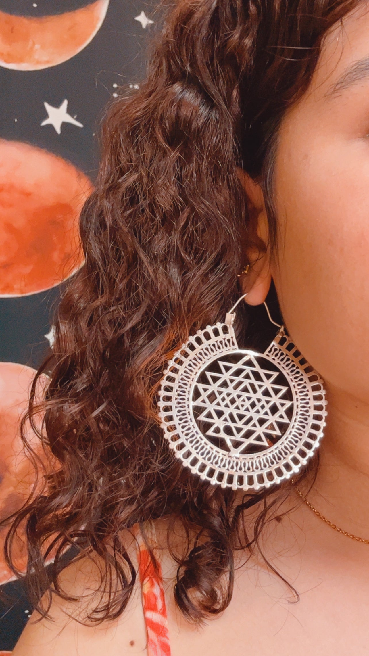 Brass Earrings