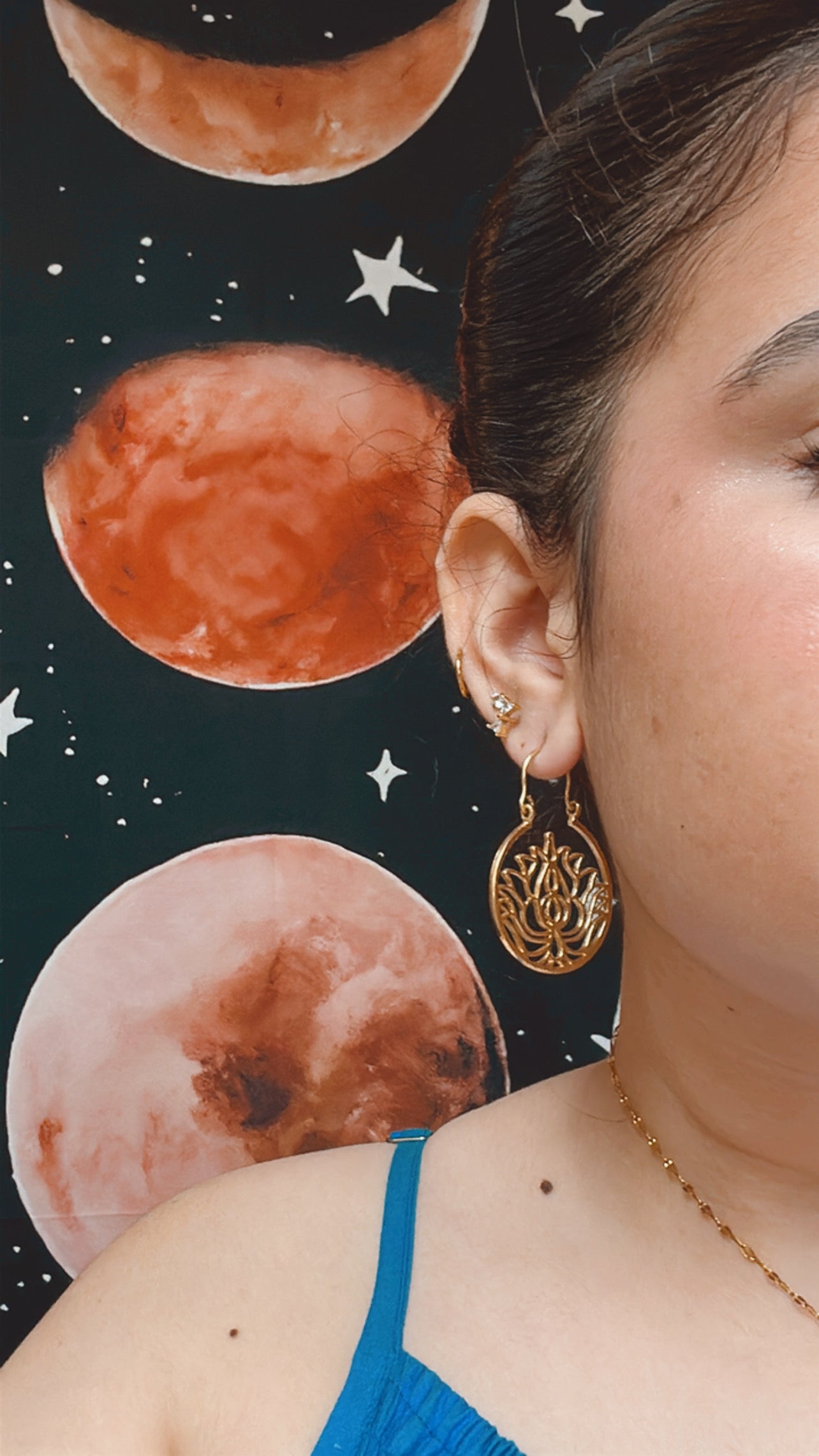 Brass Earrings